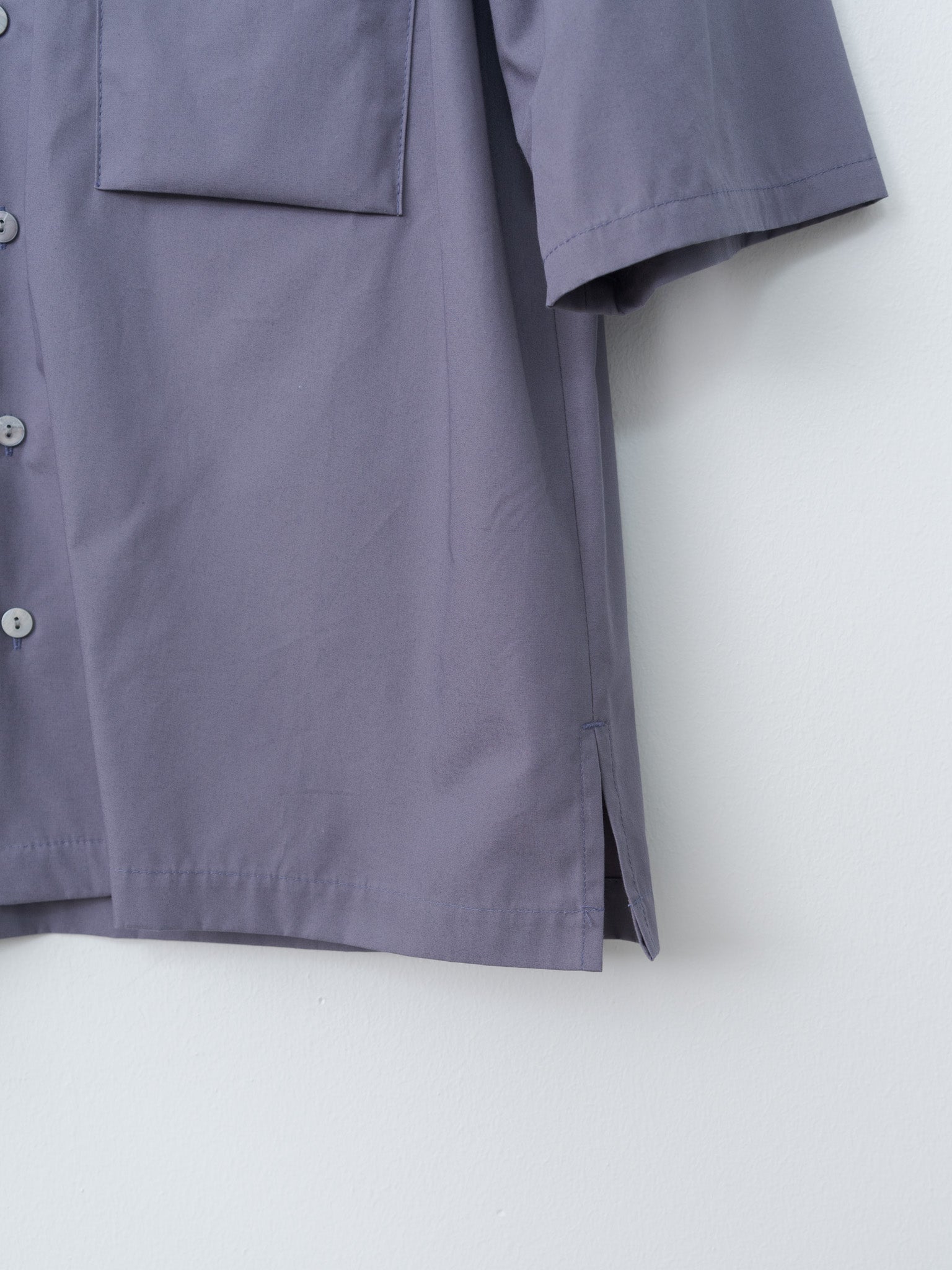 Namu Shop - S.K. Manor Hill Aloha Shirt - Aubergine Cotton