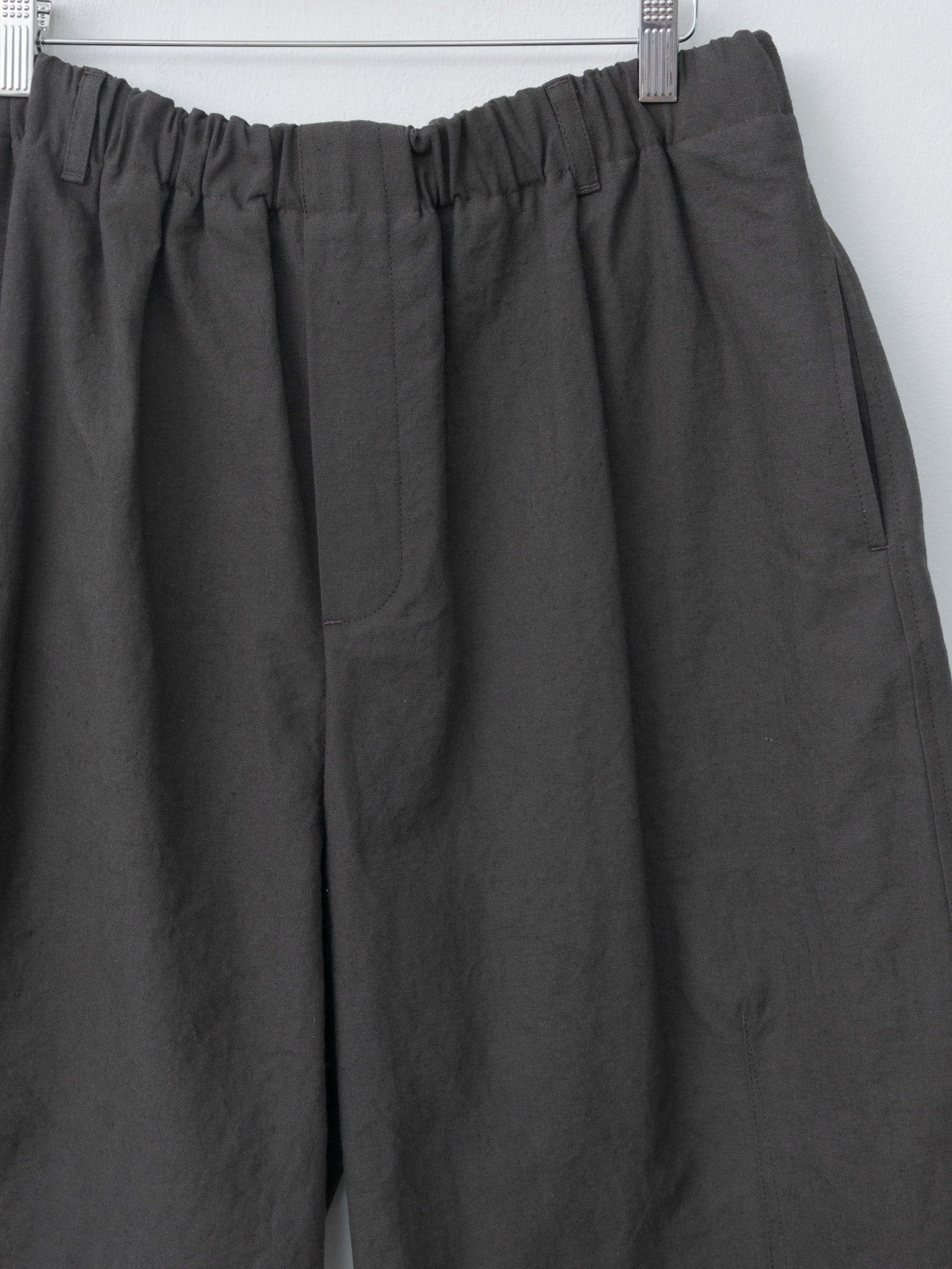 Namu Shop - S.K. Manor Hill Solar Short - Antique Black Linen Cotton