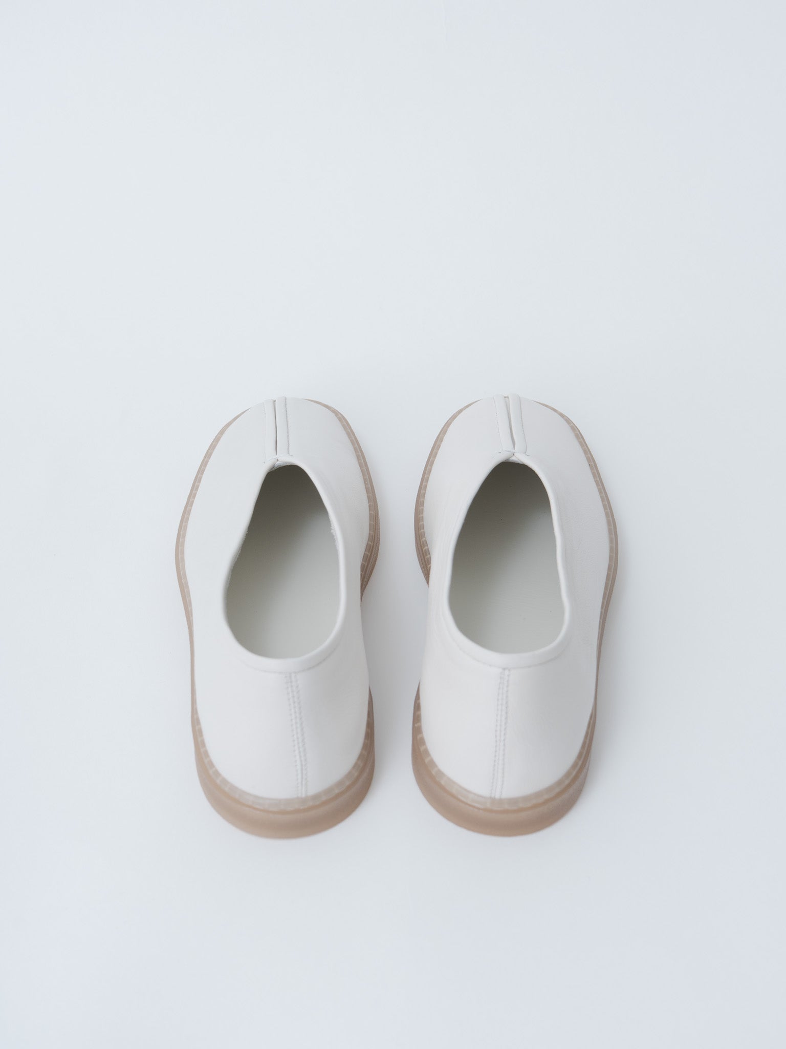 Namu Shop - Lemaire Linoleum Piped Sneakers - White