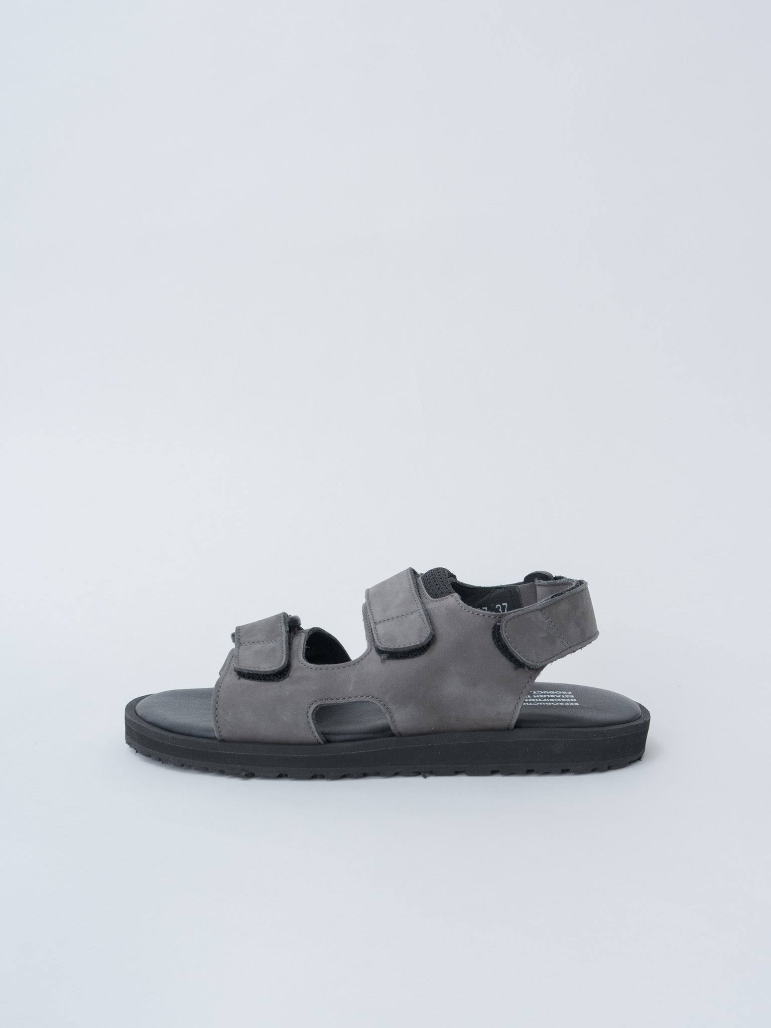 Namu Shop - Reproduction of Found 1837NL British Military Sandal - Dark Gray Nubuck