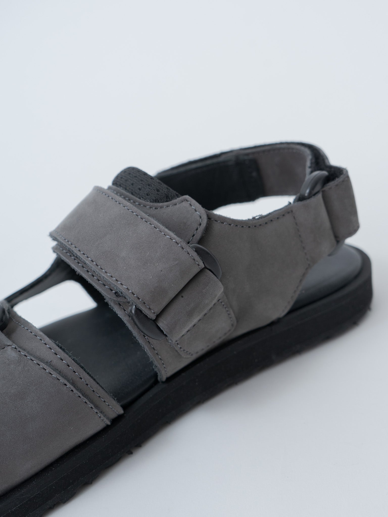 Namu Shop - Reproduction of Found 1837NL British Military Sandal - Dark Gray Nubuck