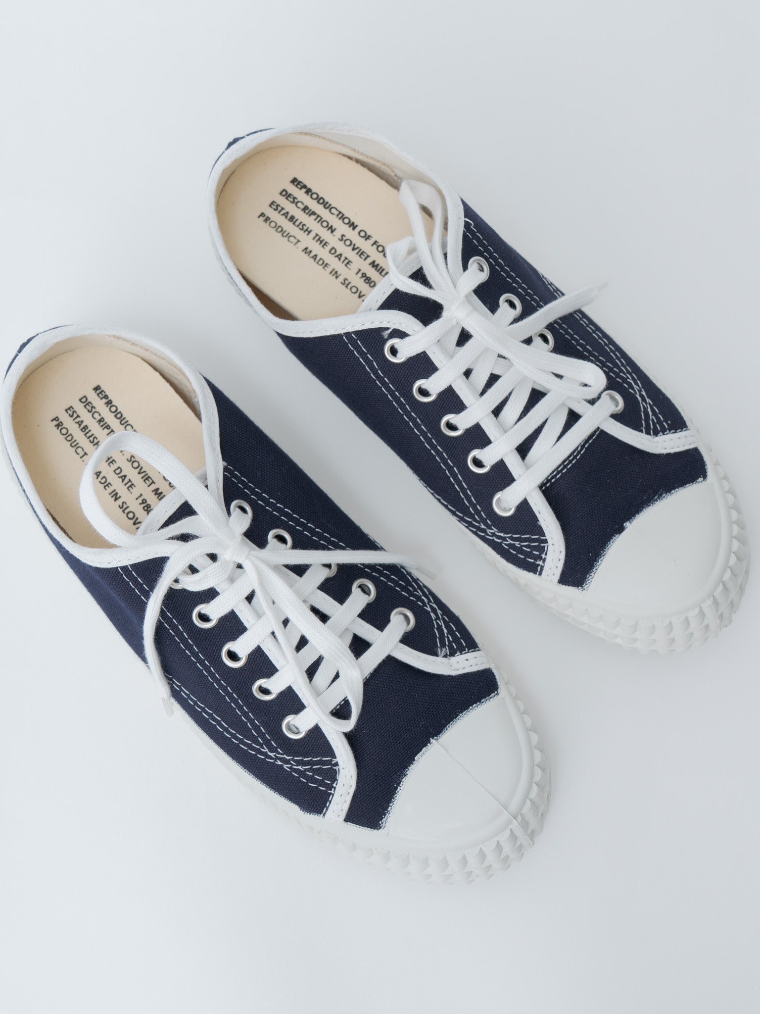 Namu Shop - Reproduction of Found 900F Military Trainer - Navy/White (men's)