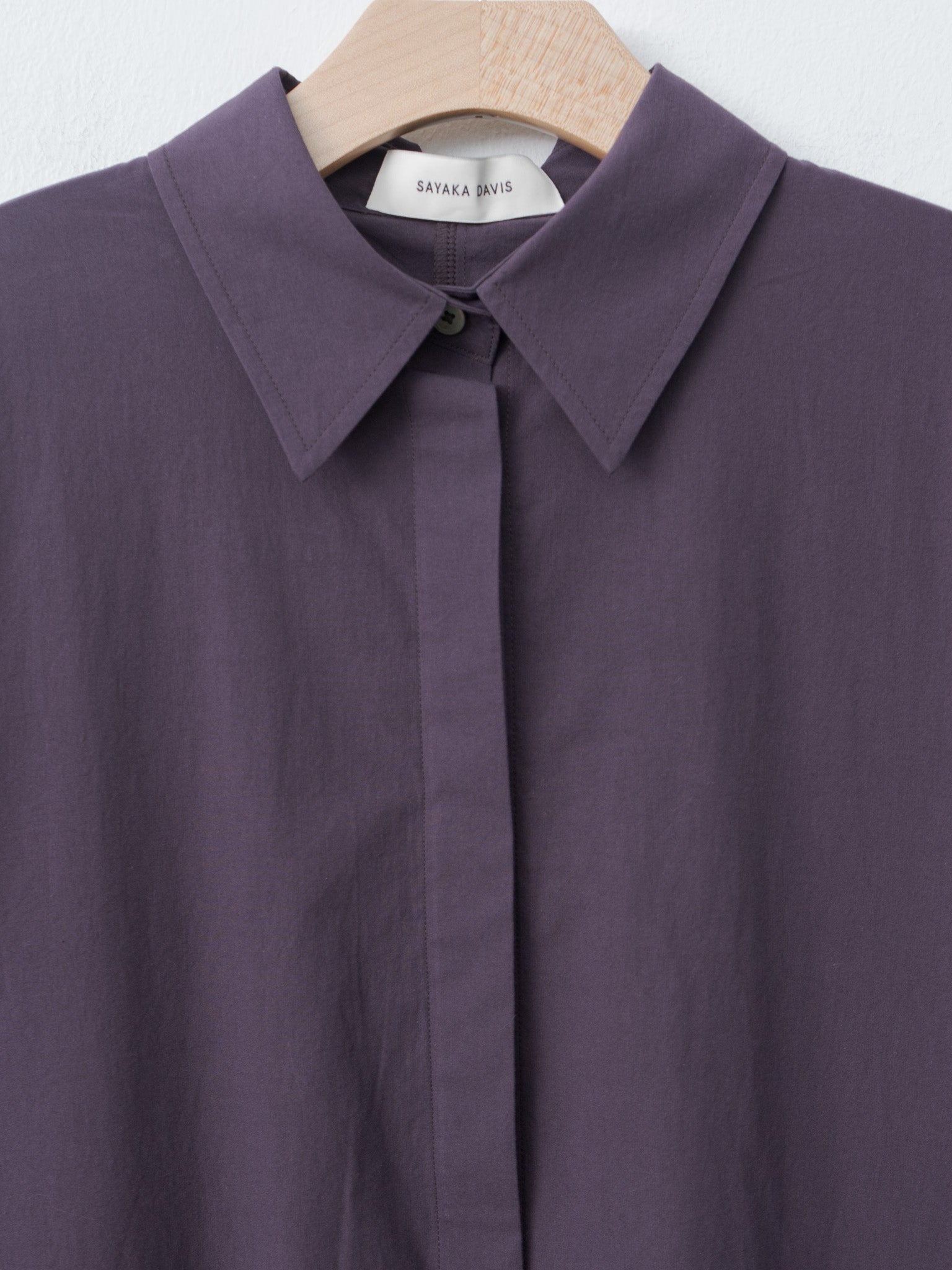 Namu Shop - Sayaka Davis Kaftan Shirt Dress - Raisin