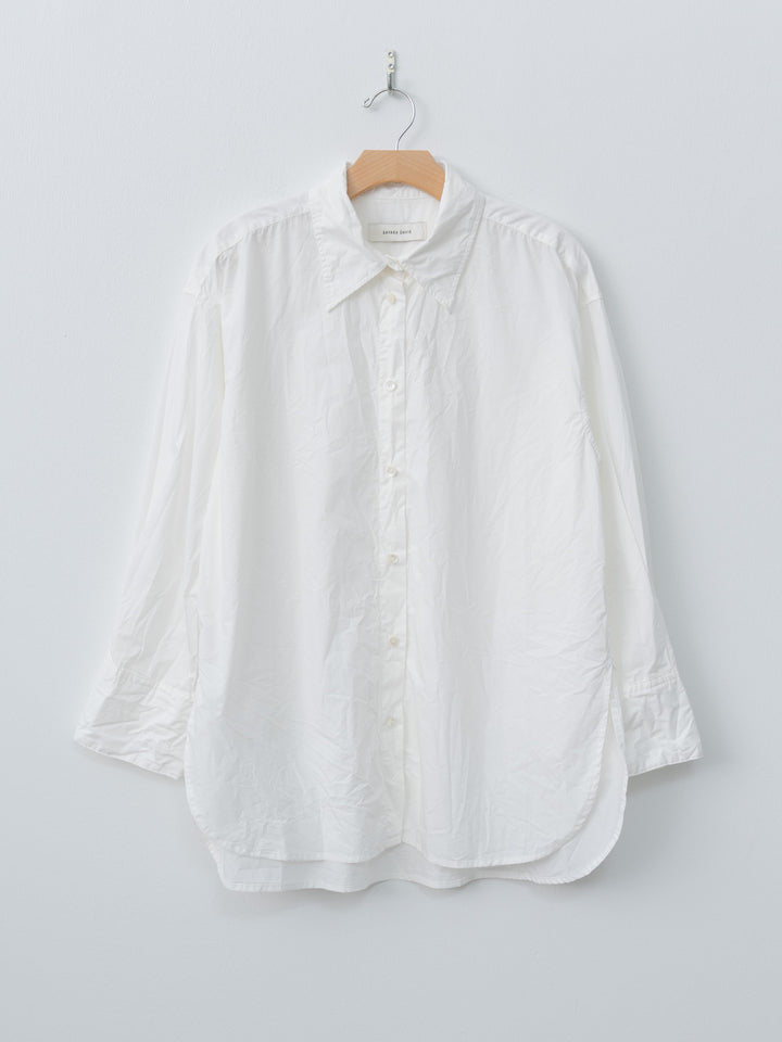 Namu Shop - Sayaka Davis Crinkled Oversized Shirt - White