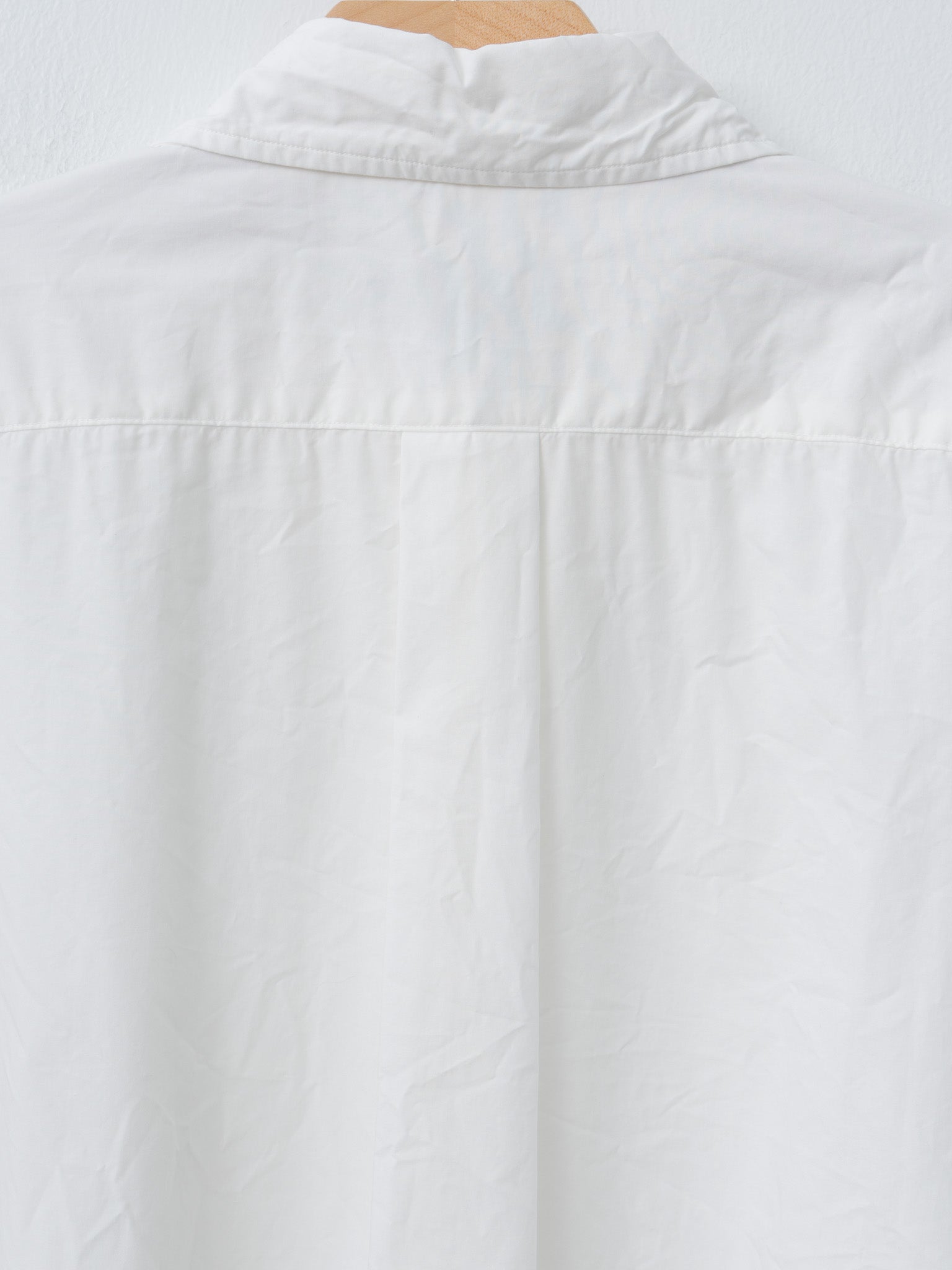 Namu Shop - Sayaka Davis Crinkled Oversized Shirt - White