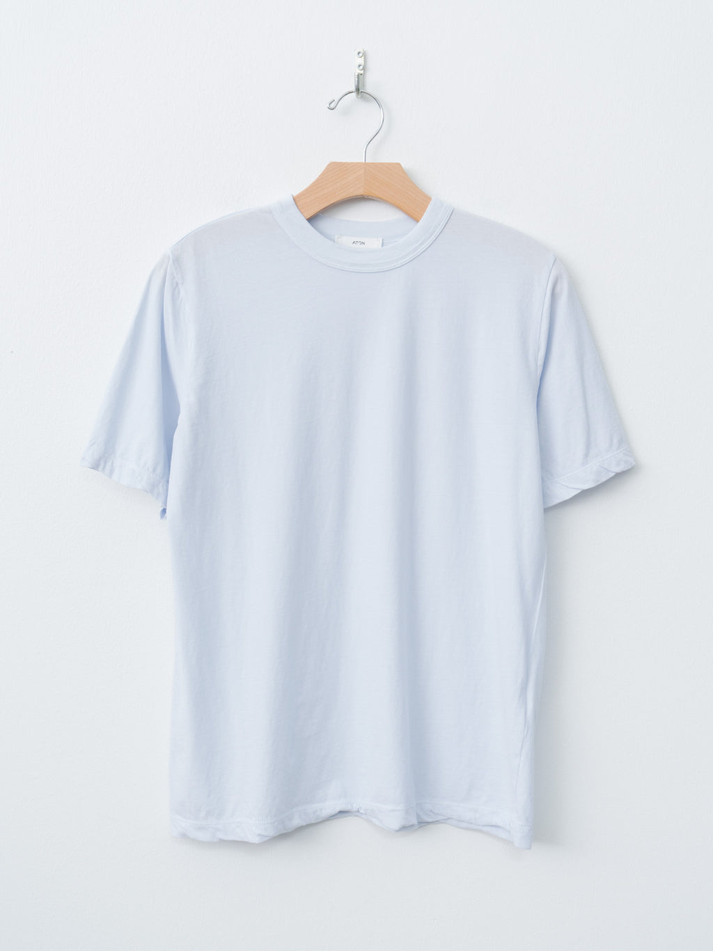 Namu Shop - Aton Fresca Single Jersey Standard T-Shirt - Sax