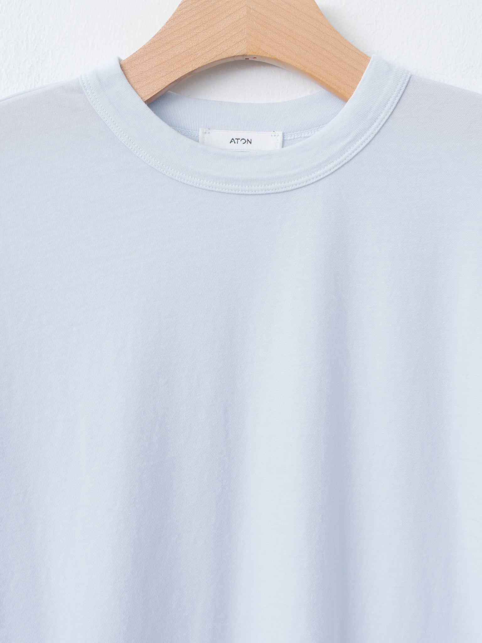 Namu Shop - Aton Fresca Single Jersey Standard T-Shirt - Sax