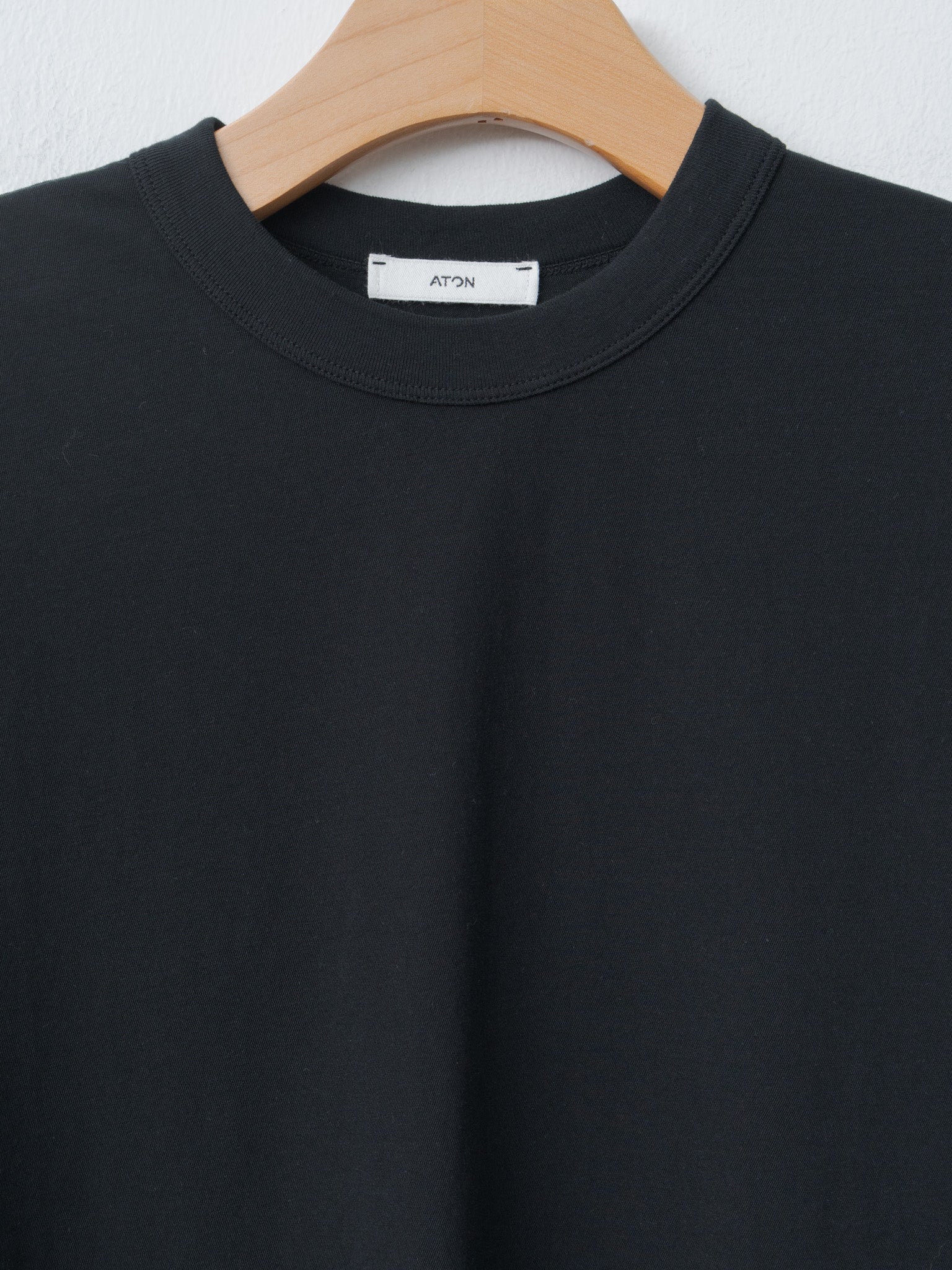 Namu Shop - Aton Fresca Single Jersey Standard T-Shirt - Black