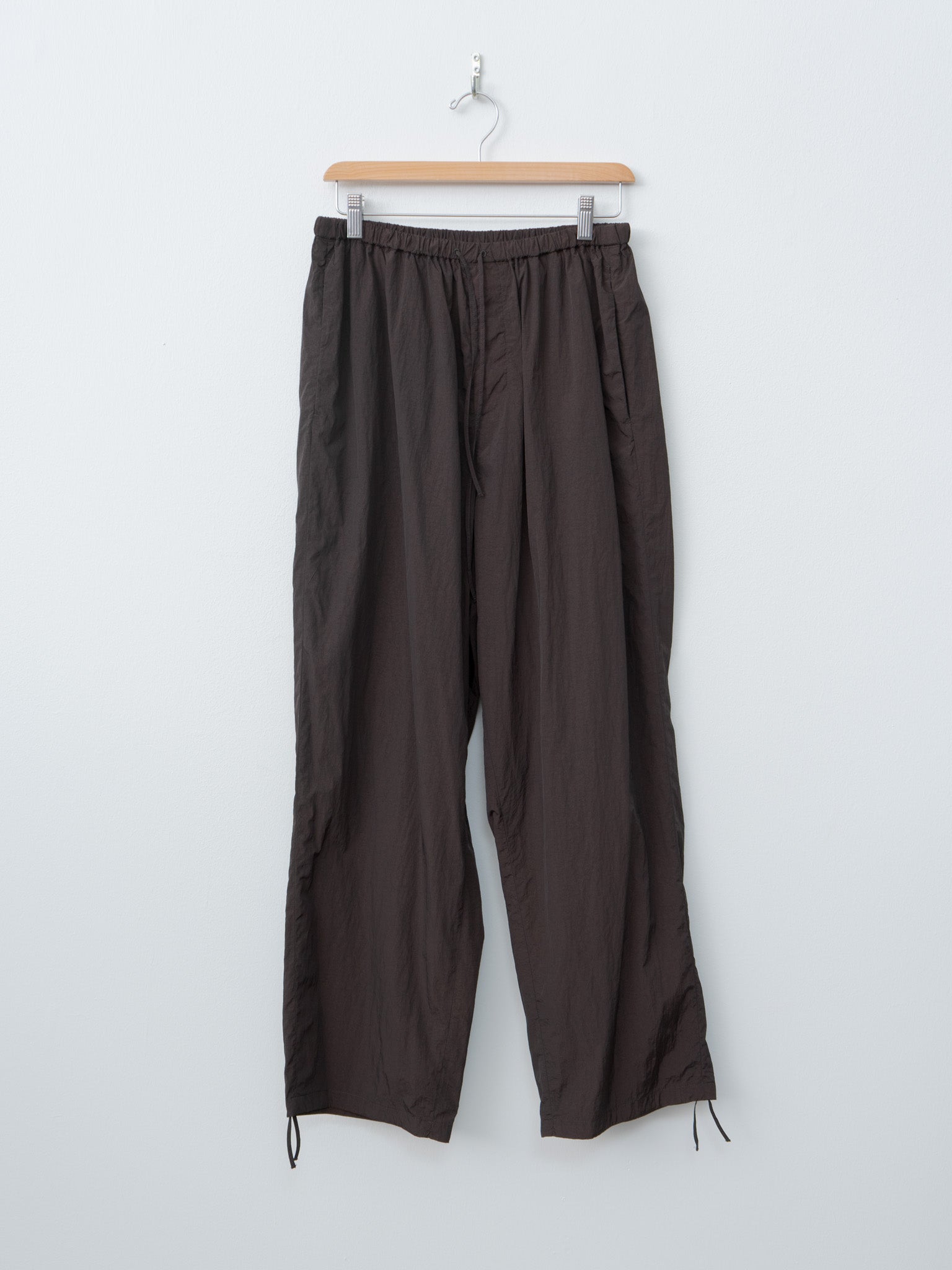 Namu Shop - Aton Hand Dyed Nylon Over Pants - Brown