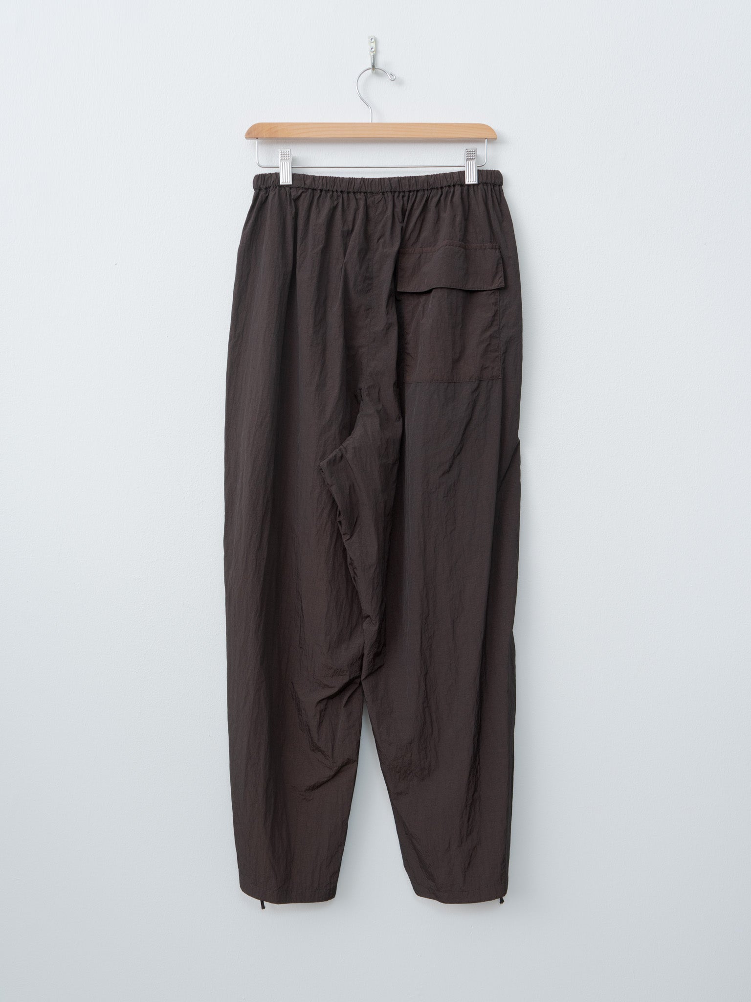 Namu Shop - Aton Hand Dyed Nylon Over Pants - Brown