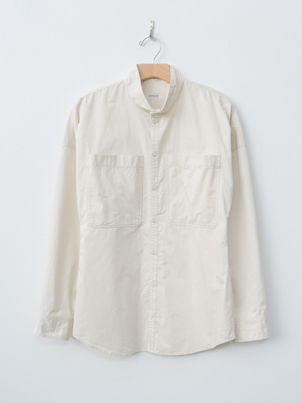 Namu Shop - Lemaire Fitted Shirt - Creamy White
