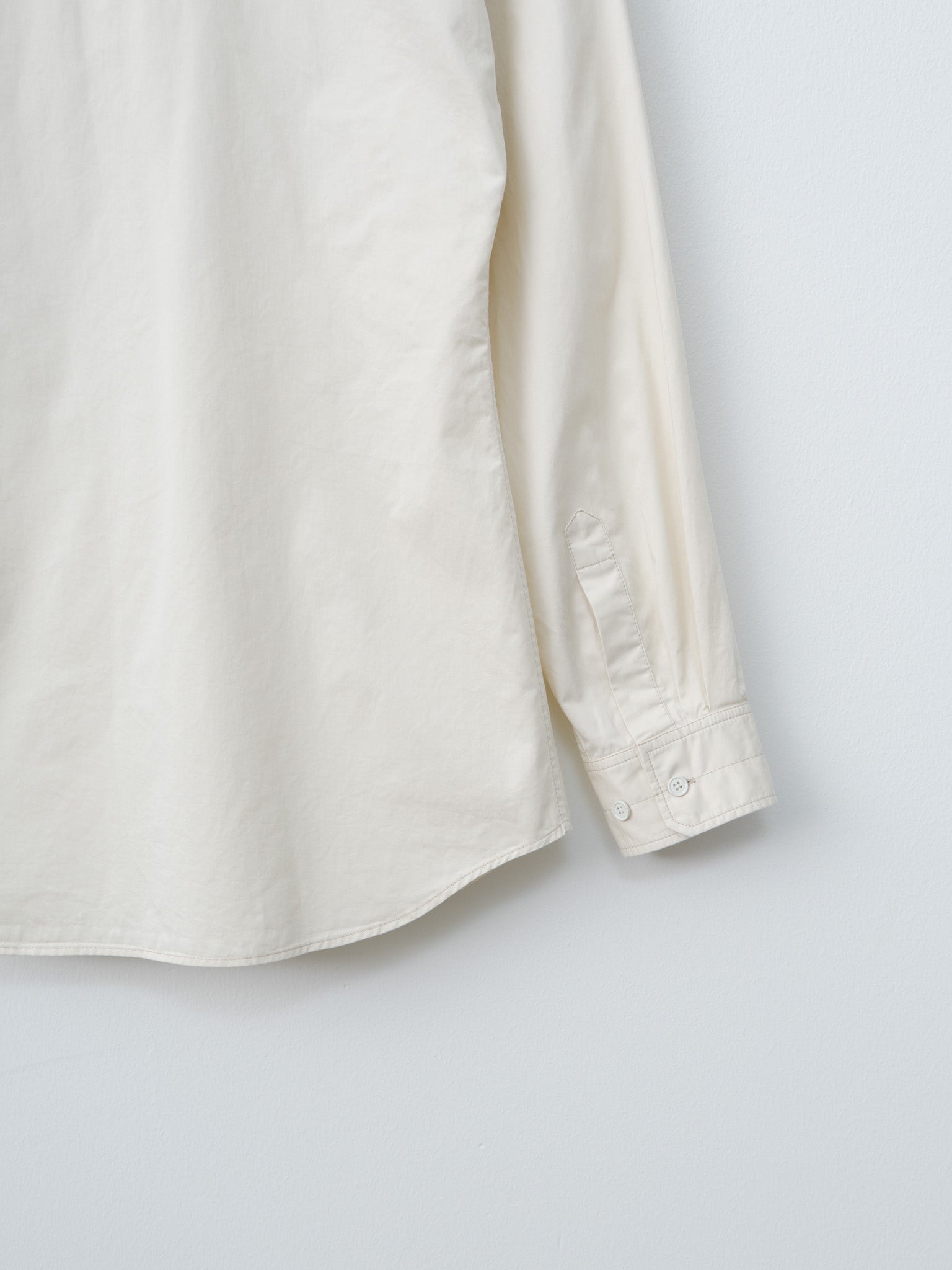 Namu Shop - Lemaire Fitted Shirt - Creamy White