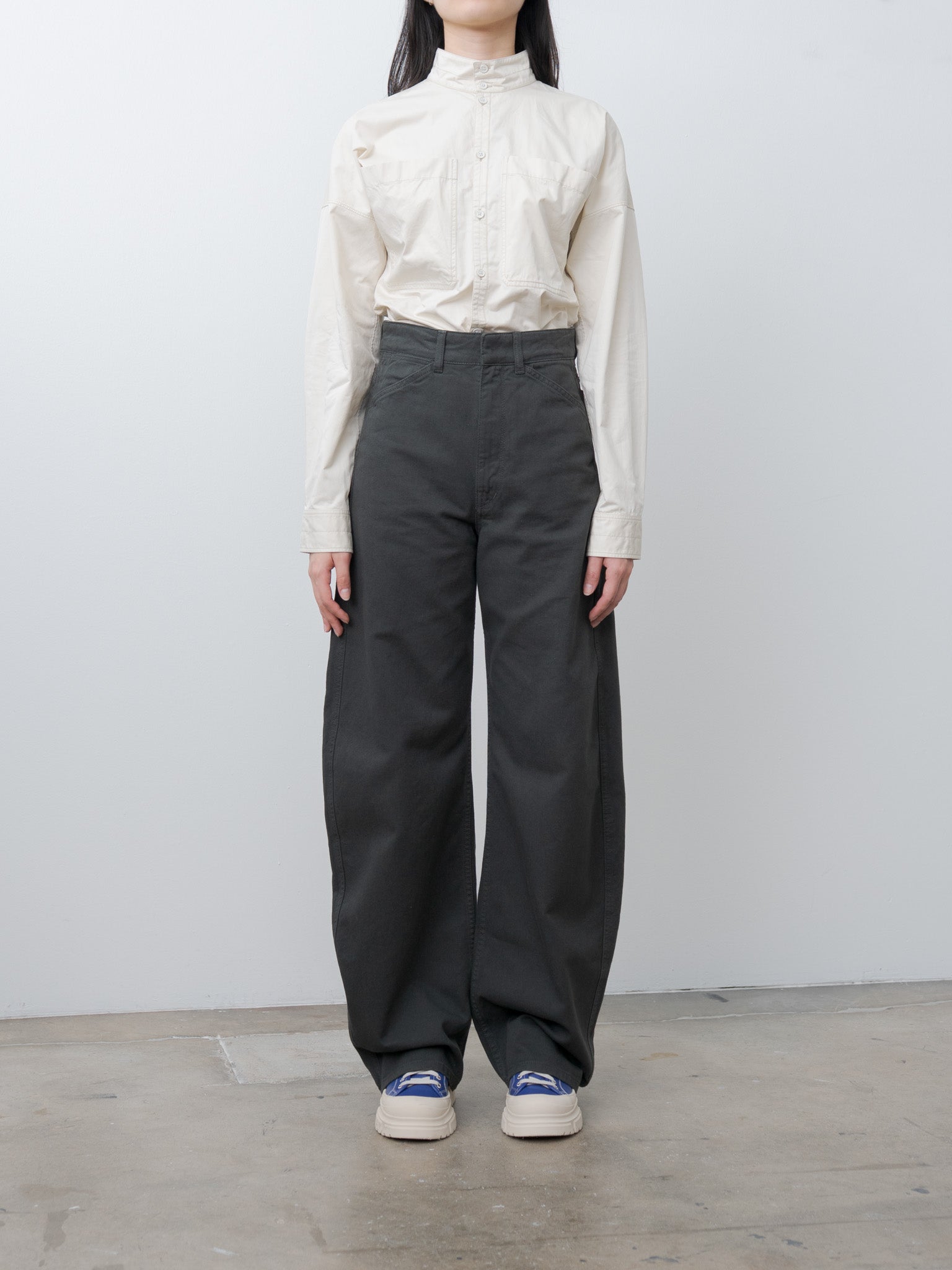 Namu Shop - Lemaire Fitted Shirt - Creamy White