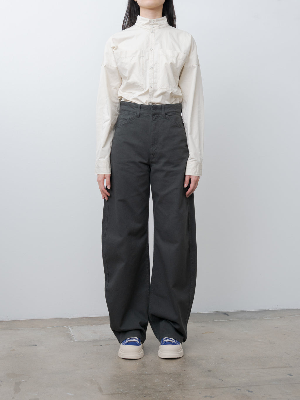 Namu Shop - Lemaire Fitted Shirt - Creamy White