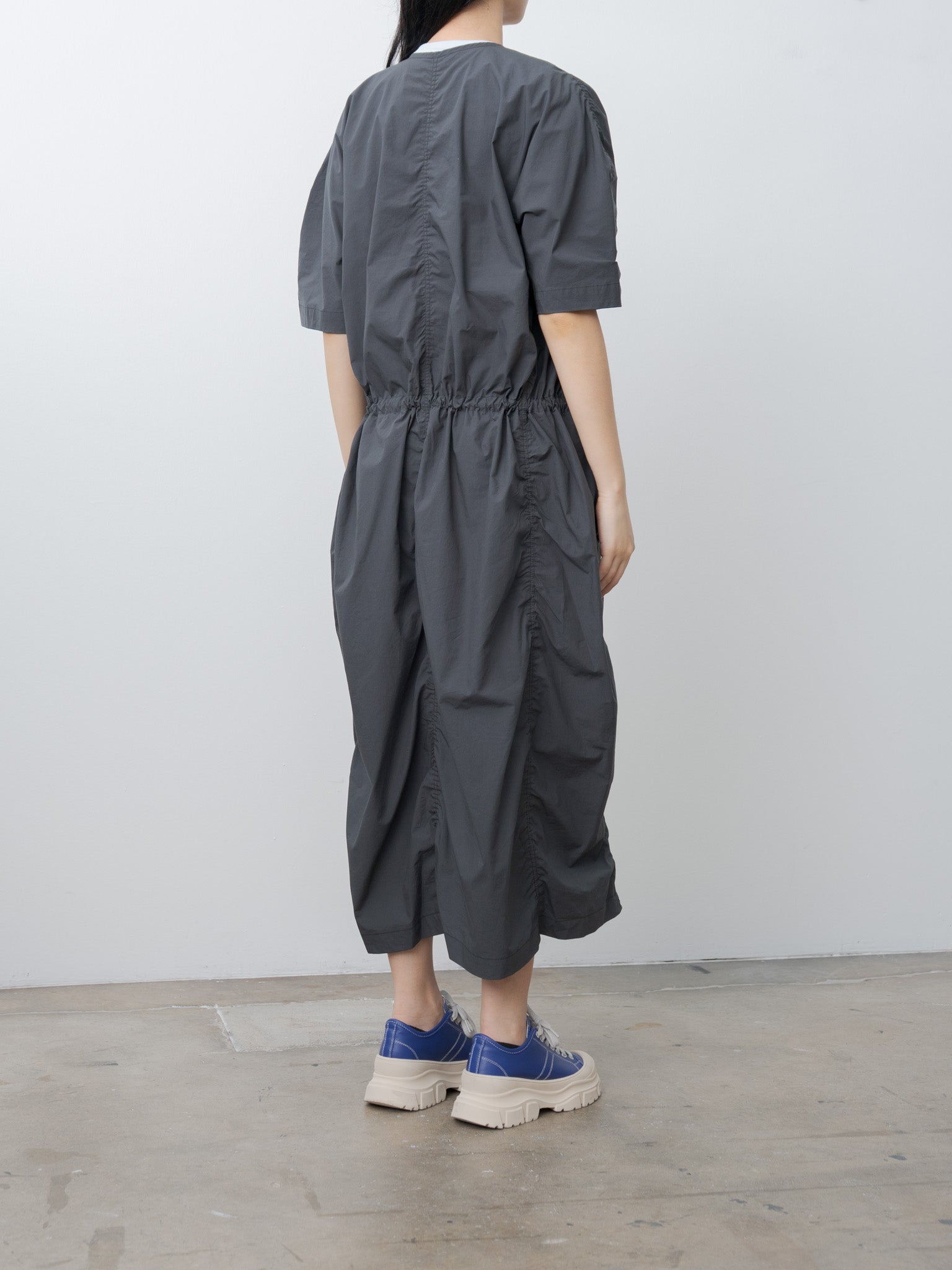 Namu Shop - Lemaire Parachute Dress - Charcoal