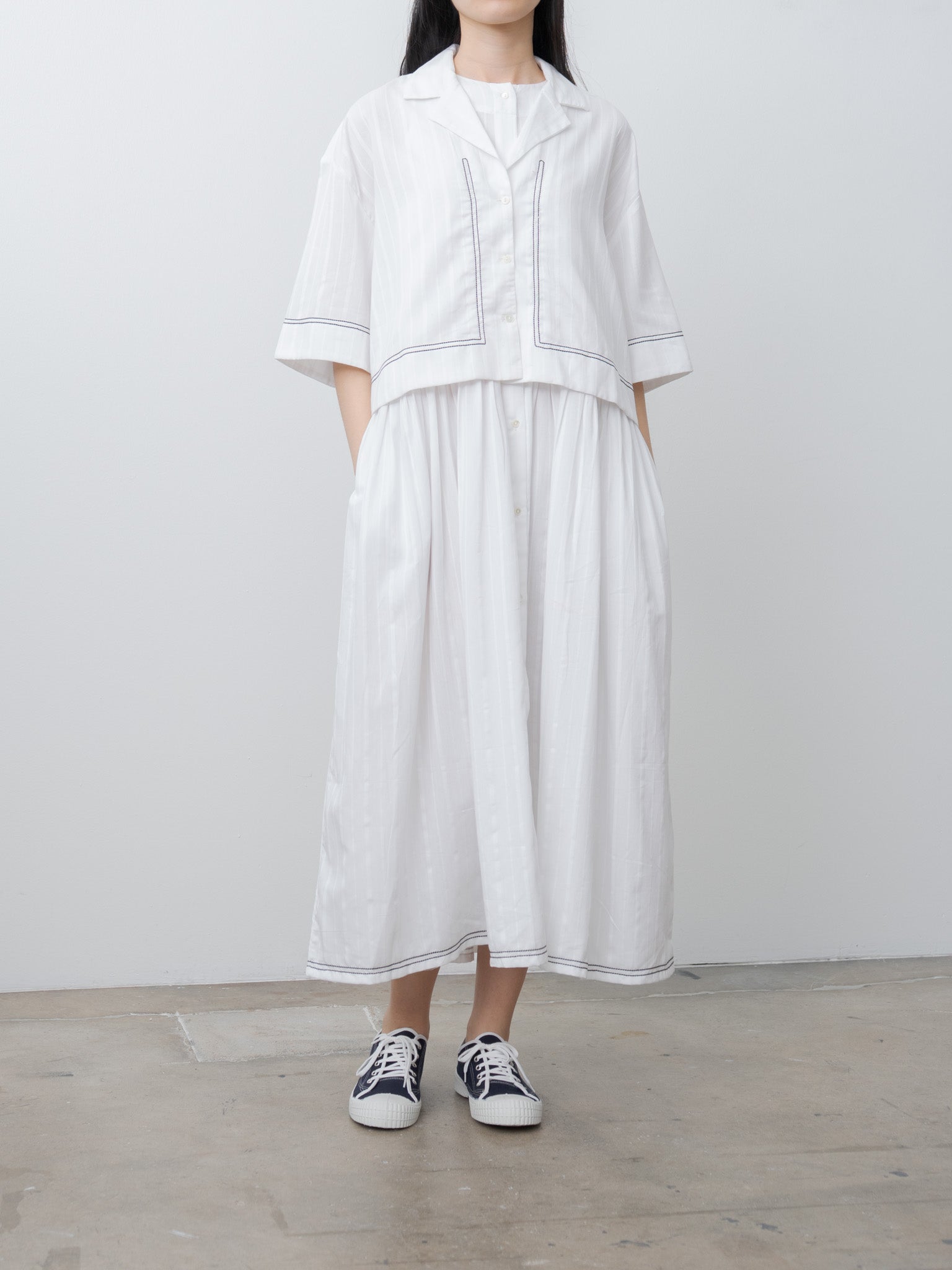 Namu Shop - Eleph School Shirt - White