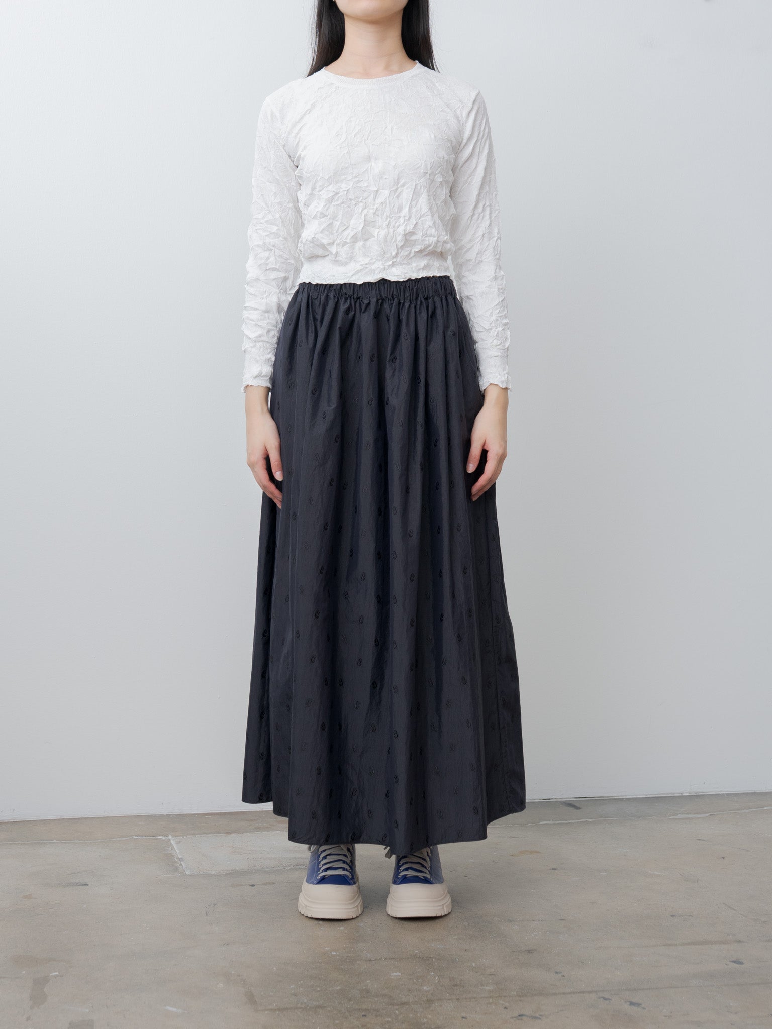 Namu Shop - Sayaka Davis Crinkled Pullover - White