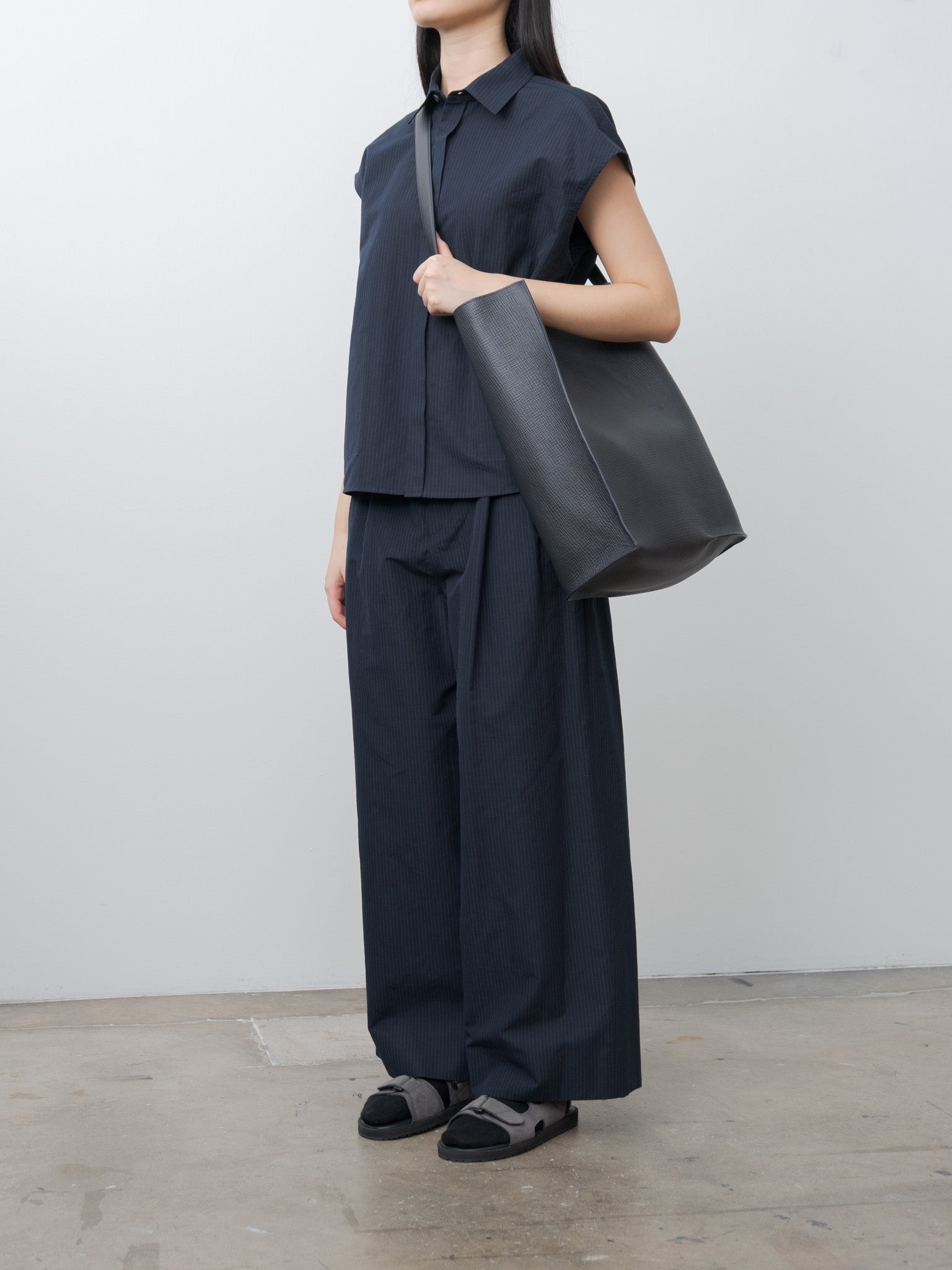 Namu Shop - Studio Nicholson Doublet Type 2 Tote - Darkest Navy