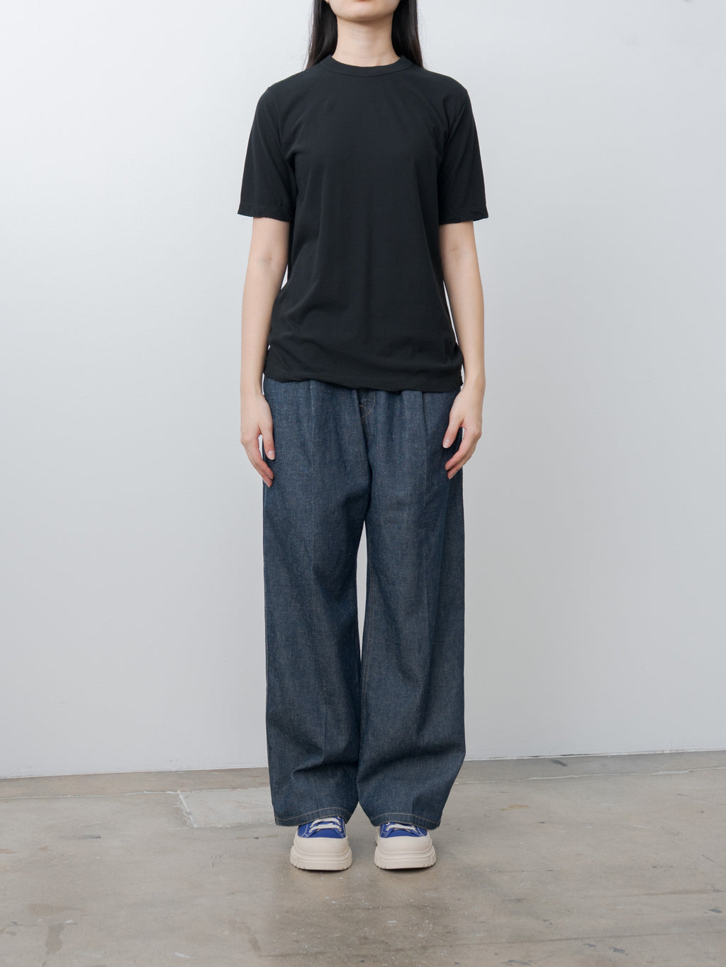 Namu Shop - Aton Fresca Single Jersey Standard T-Shirt - Black