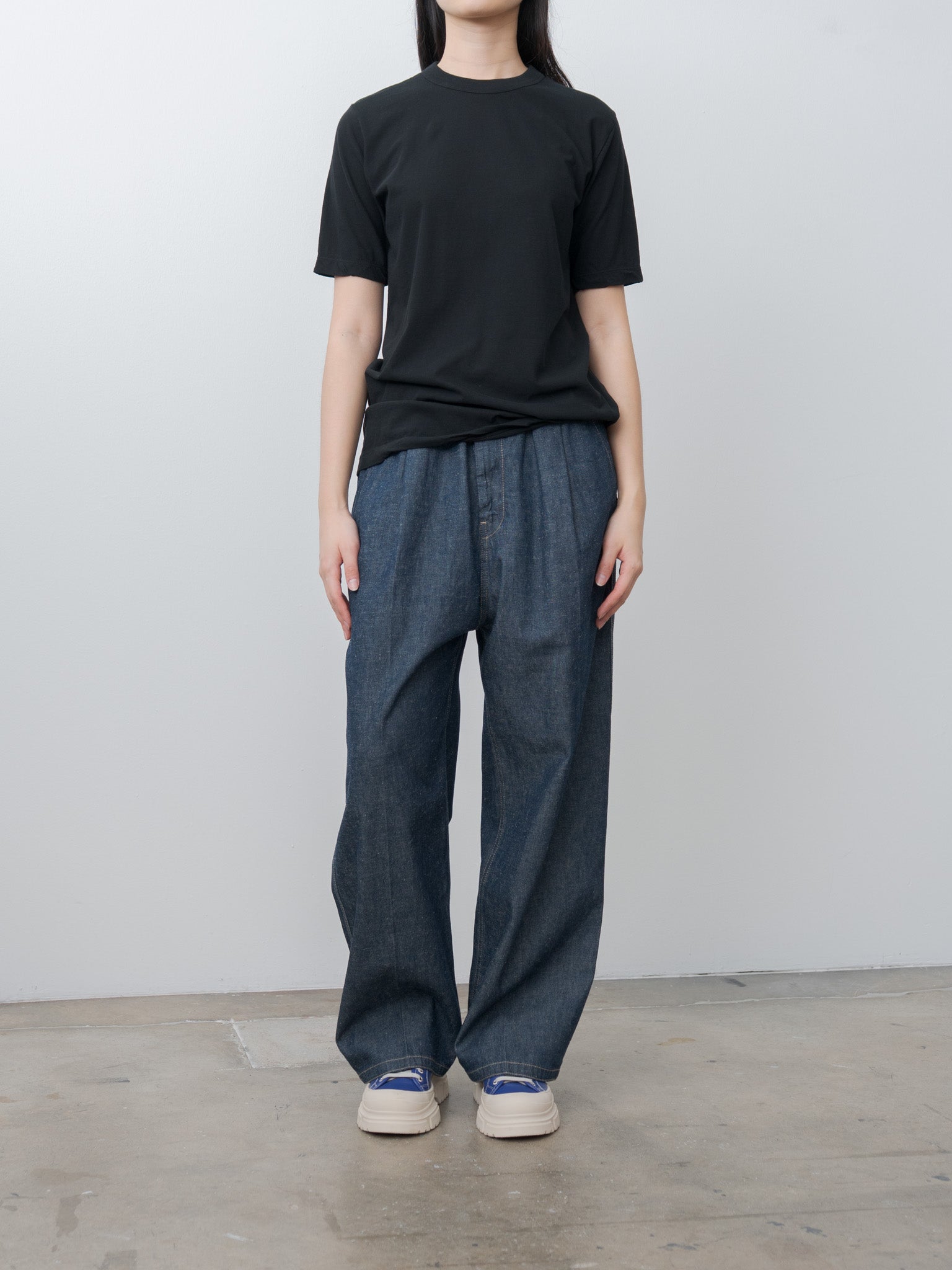 Namu Shop - Aton Fresca Single Jersey Standard T-Shirt - Black