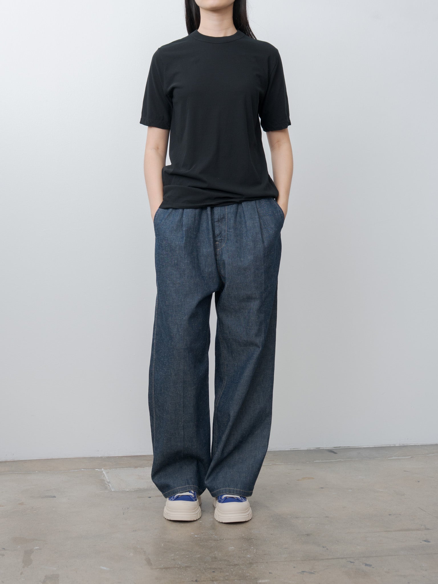 Namu Shop - Aton Fresca Single Jersey Standard T-Shirt - Black