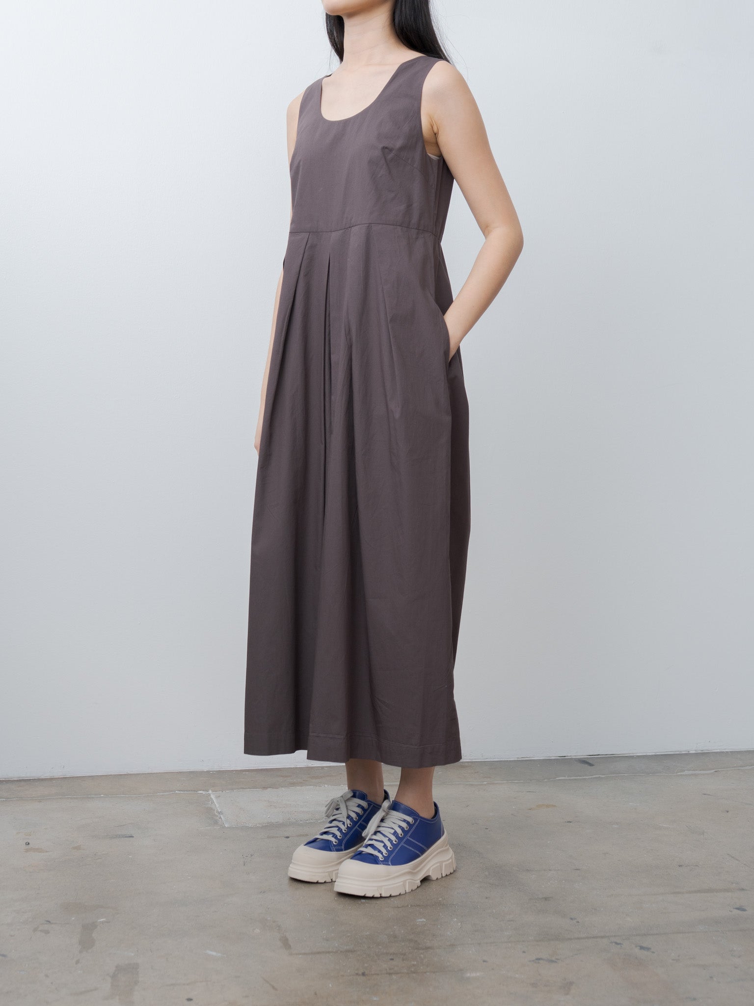 Namu Shop - Sayaka Davis Wide-Leg Jumpsuit - Chocolate