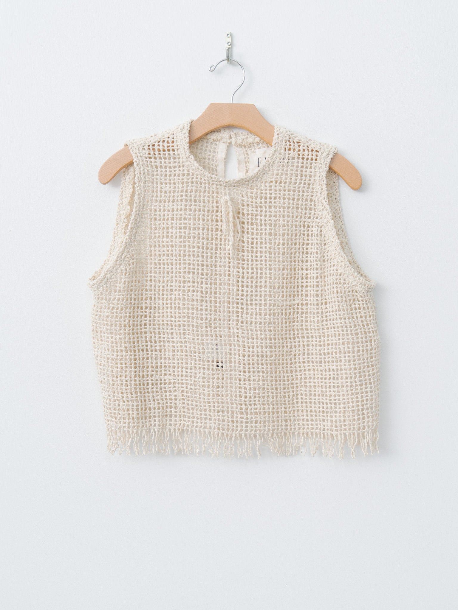 Namu Shop - Eleph Net Top - Ecru