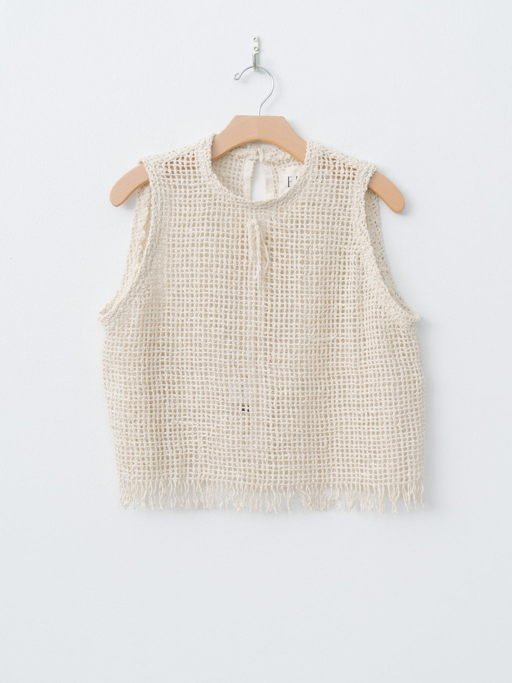 Namu Shop - Eleph Net Top - Ecru