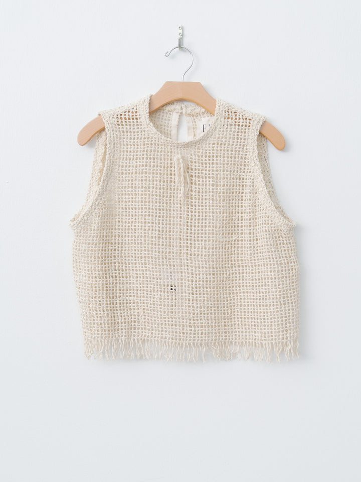 Namu Shop - Eleph Net Top - Ecru