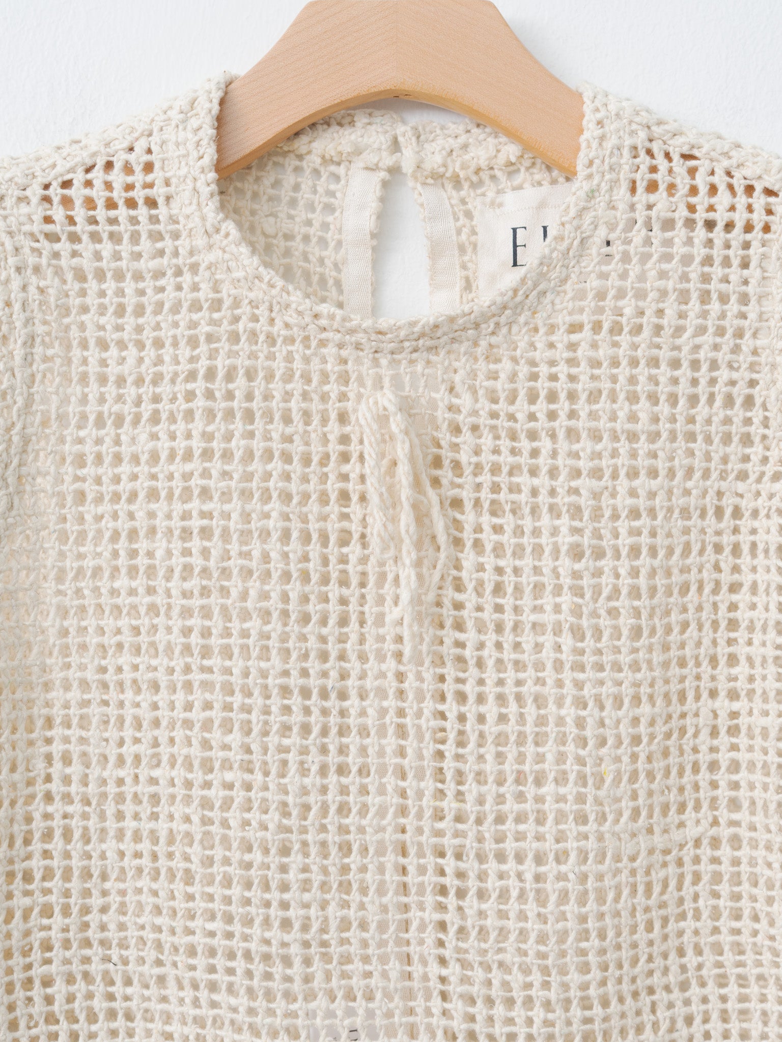 Namu Shop - Eleph Net Top - Ecru