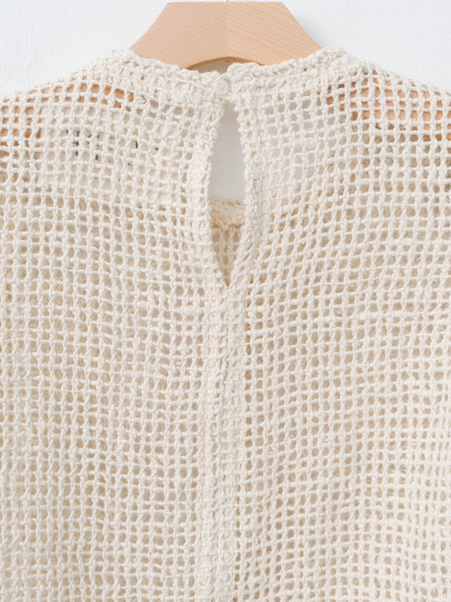 Namu Shop - Eleph Net Top - Ecru