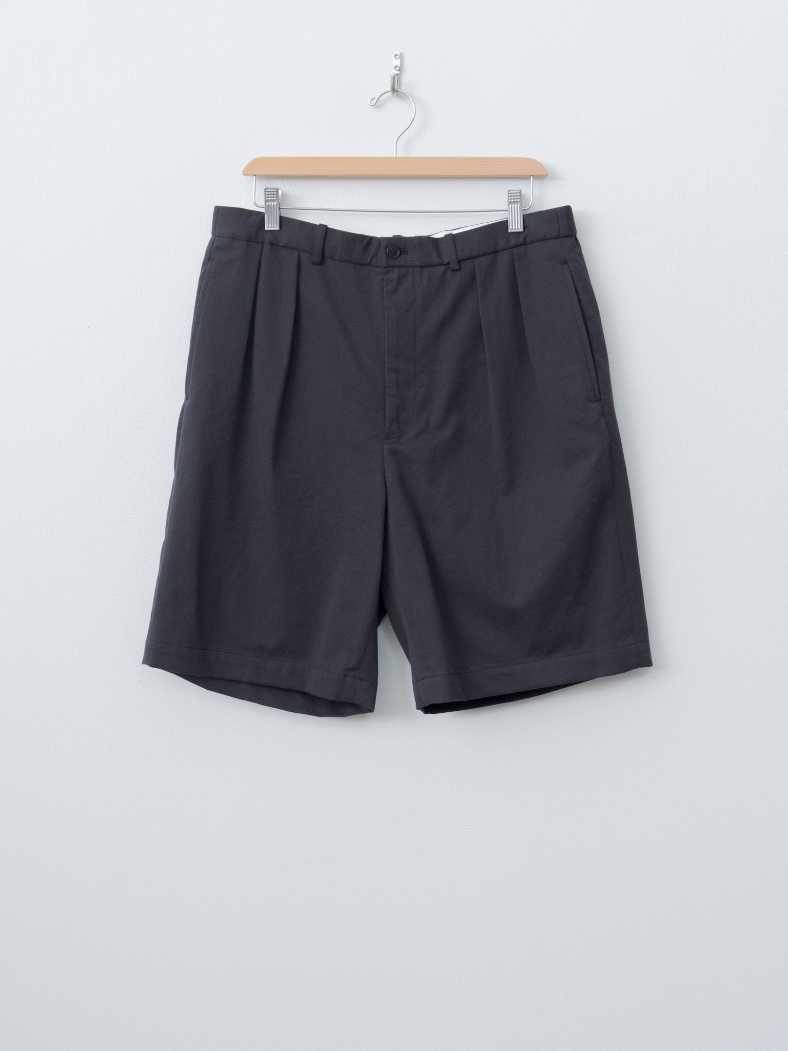 Namu Shop - Y Organic Cotton Tencel Chino Shorts - Navy