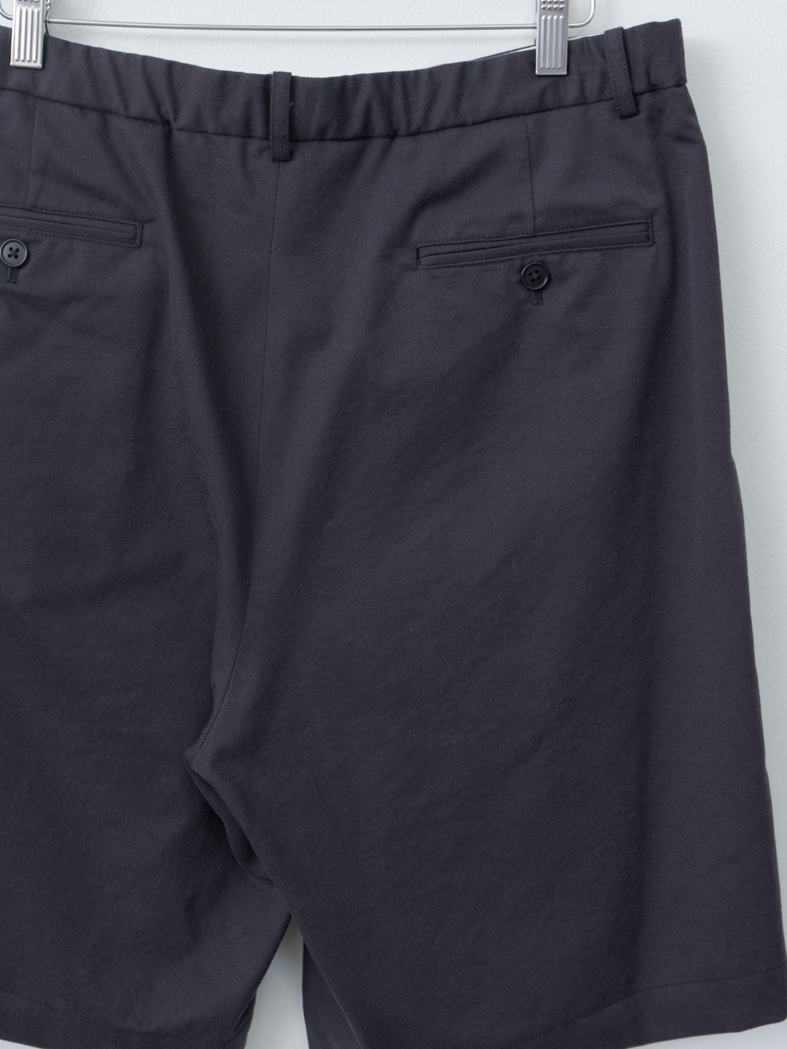 Namu Shop - Y Organic Cotton Tencel Chino Shorts - Navy