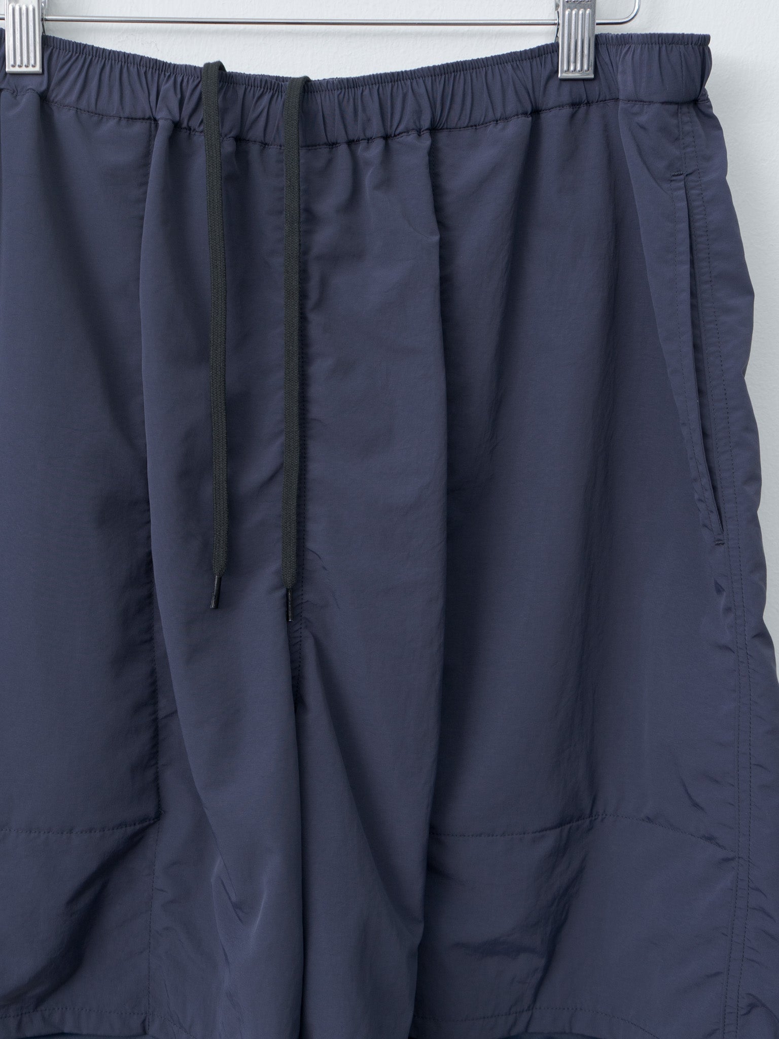 Namu Shop - Y Recycle Nylon Mix Taffeta Shorts - Navy