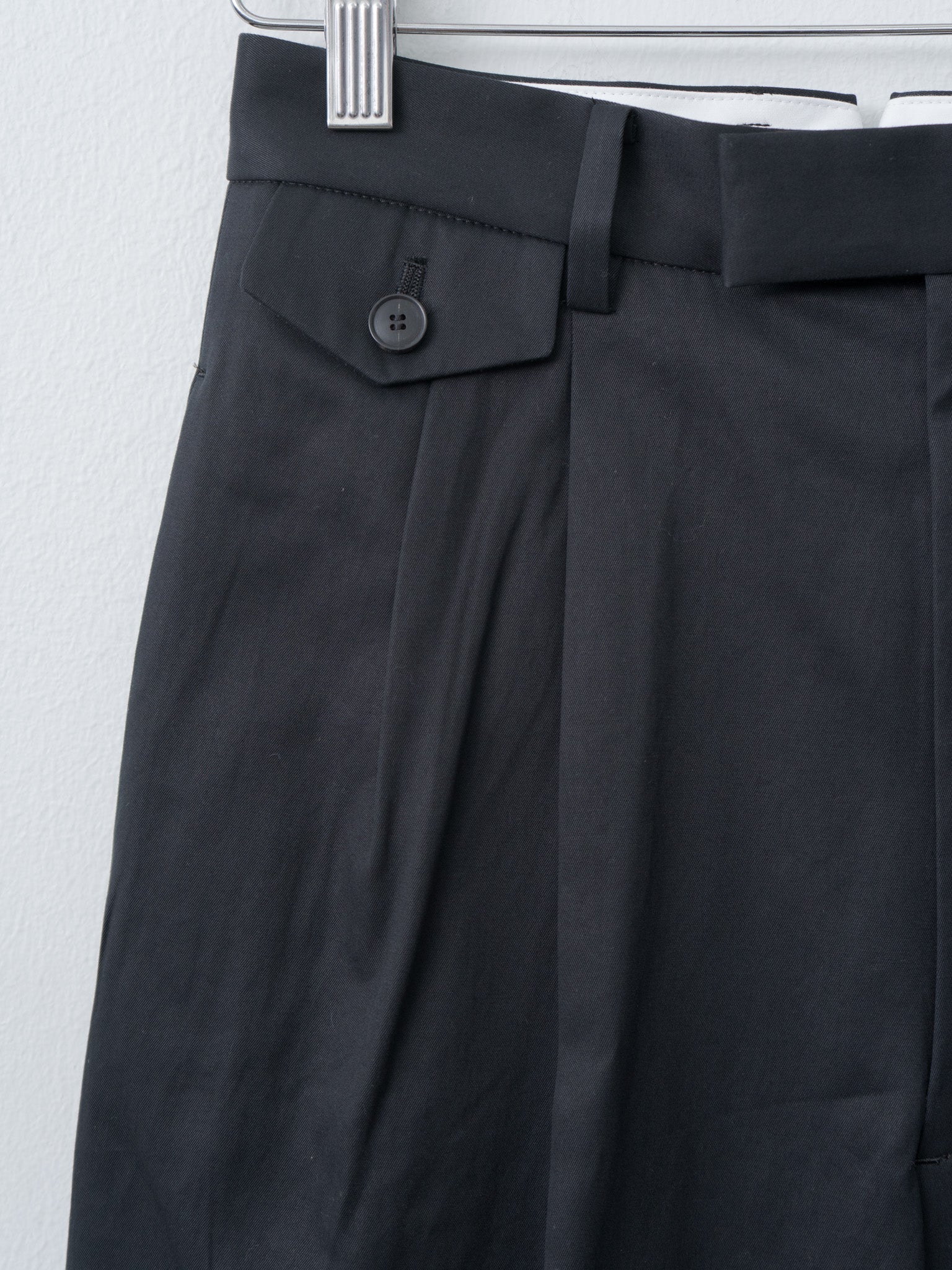 Namu Shop - Yleve Highcount Dry Gaba Trouser - Black