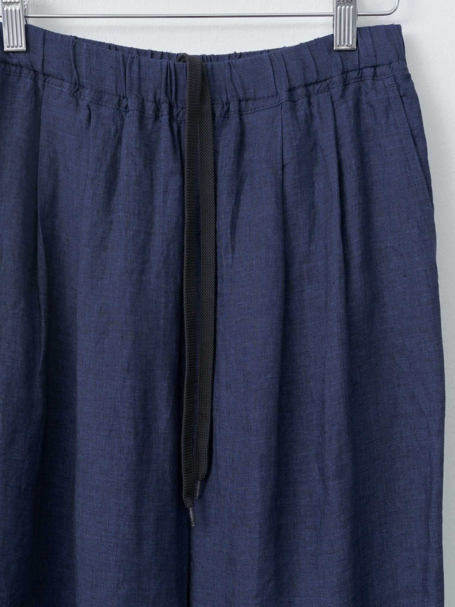 Namu Shop - Yleve Linen Poplin Trouser - Navy