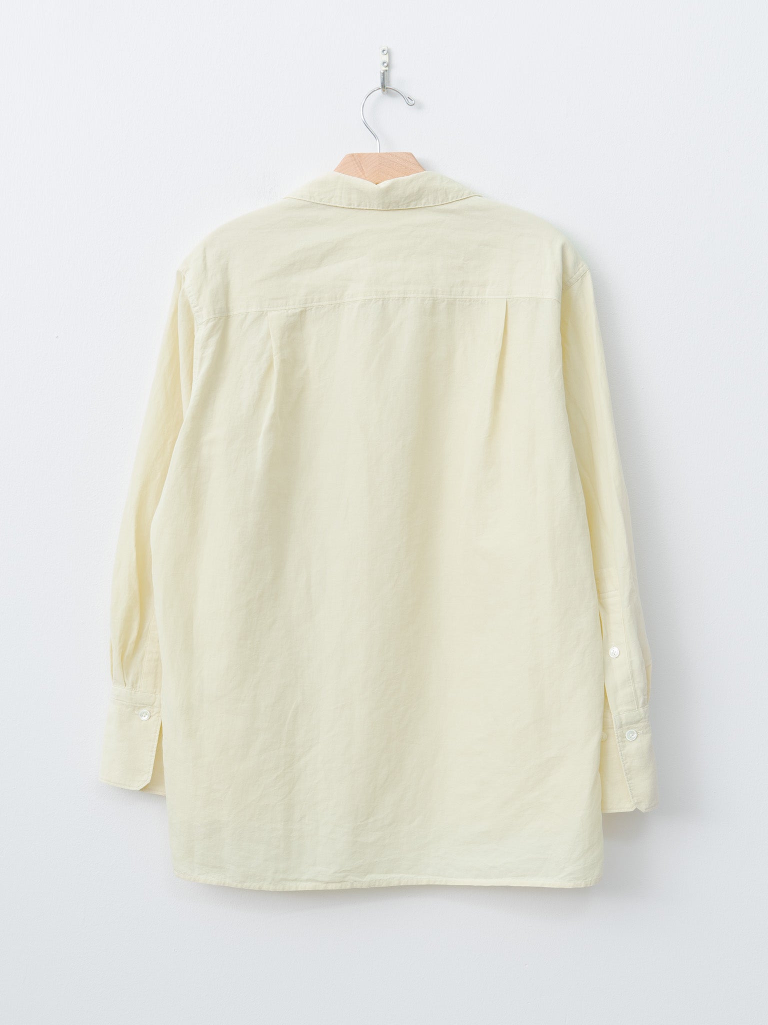 Namu Shop - Yleve Cotton Ramy Broad Shirt Jacket - Butter