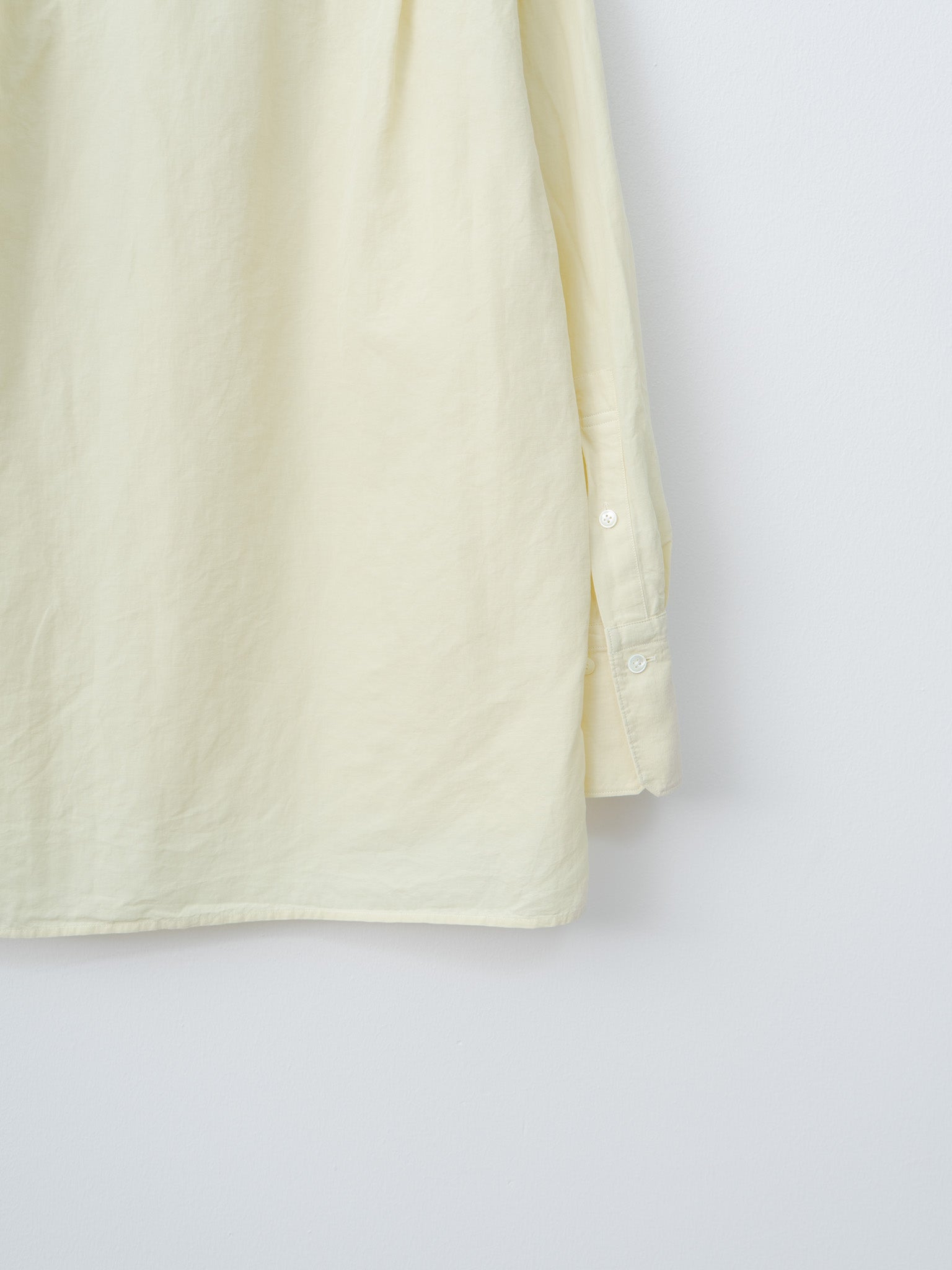 Namu Shop - Yleve Cotton Ramy Broad Shirt Jacket - Butter