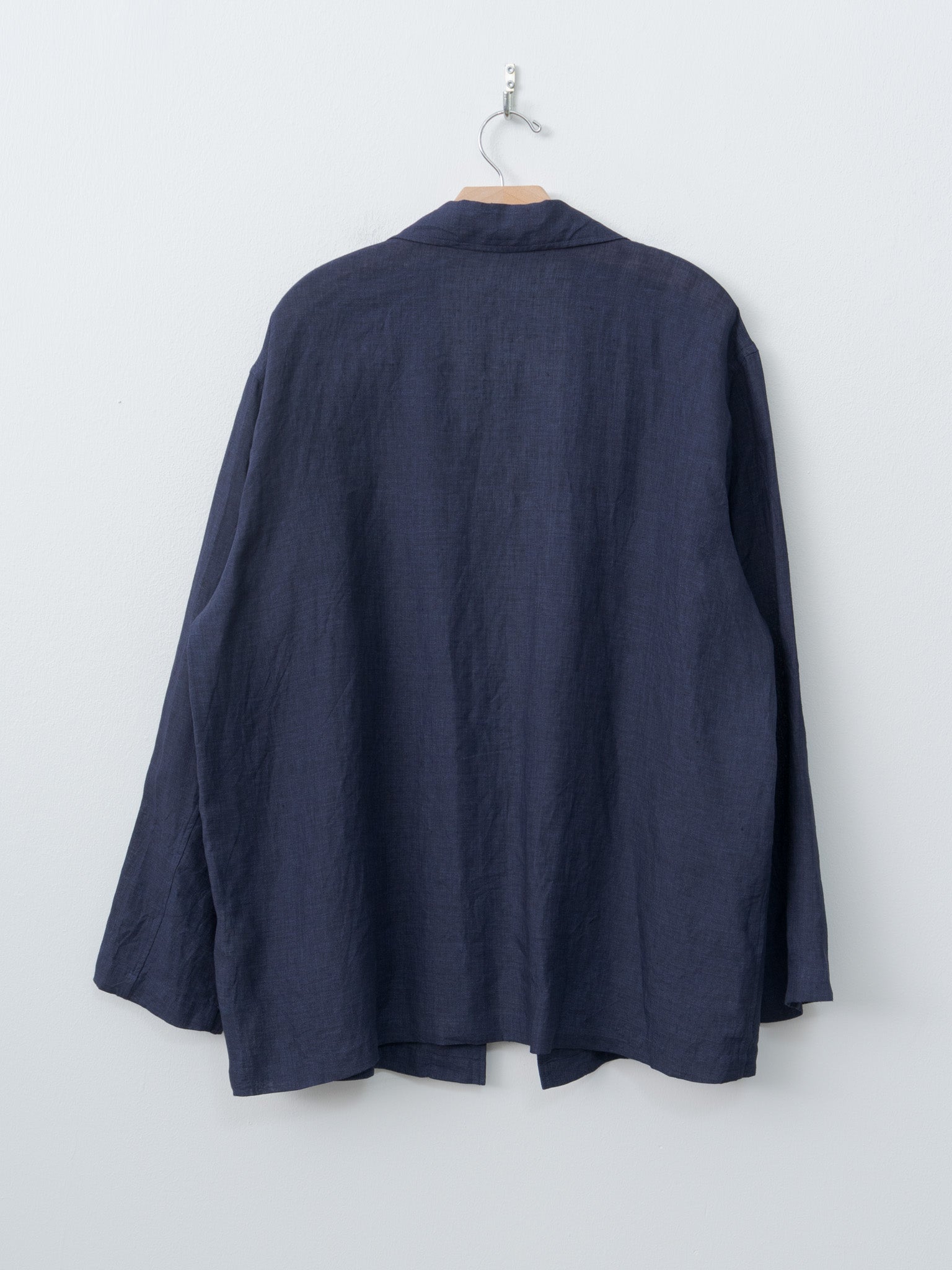 Namu Shop - Yleve Linen Poplin Jacket - Navy