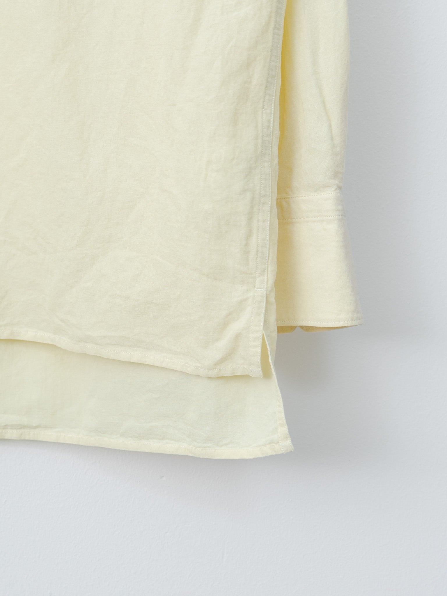 Namu Shop - Yleve Cotton Ramy Broad Shirt Jacket - Butter