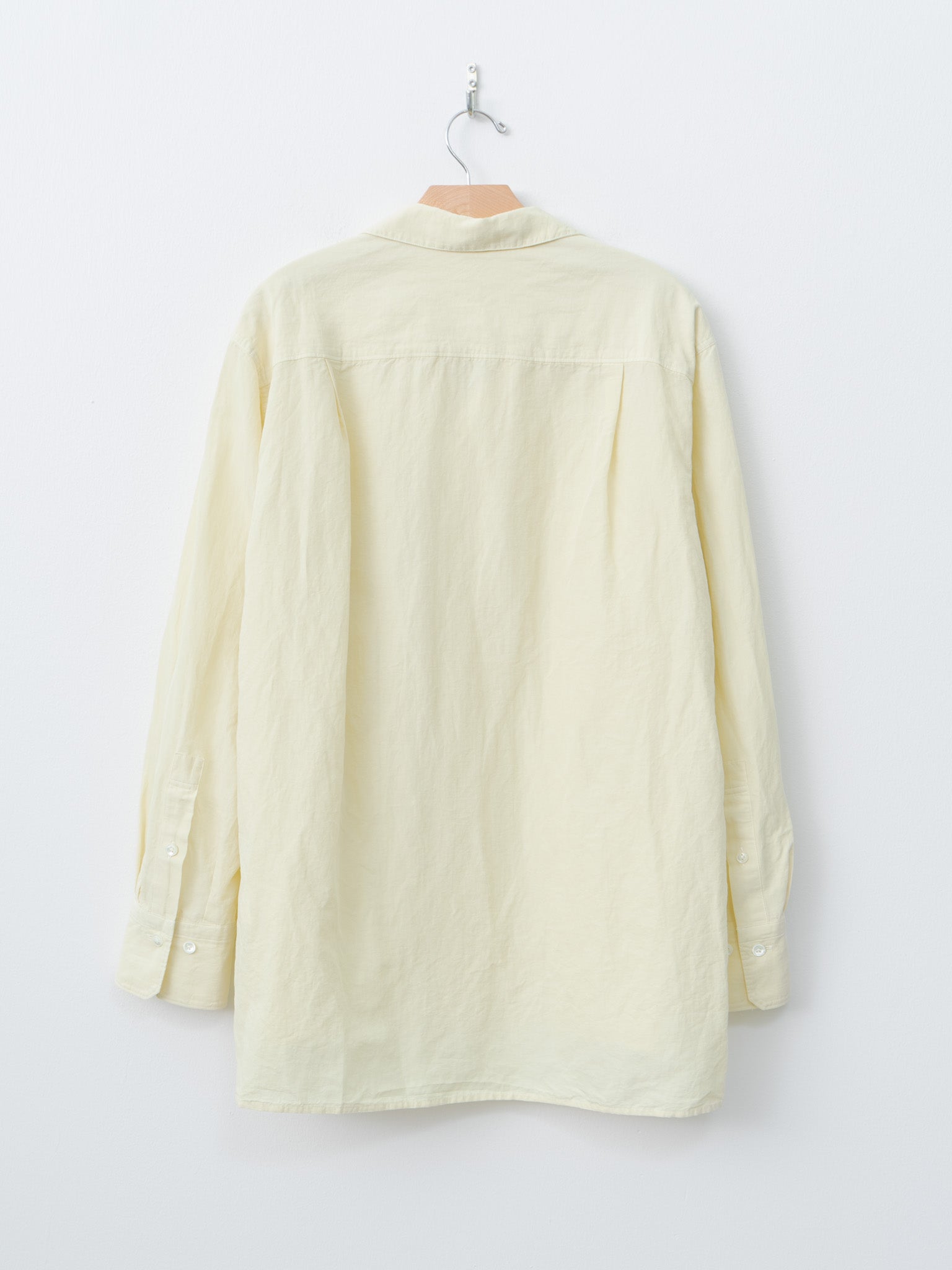 Namu Shop - Yleve Cotton Ramy Broad Shirt Jacket - Butter