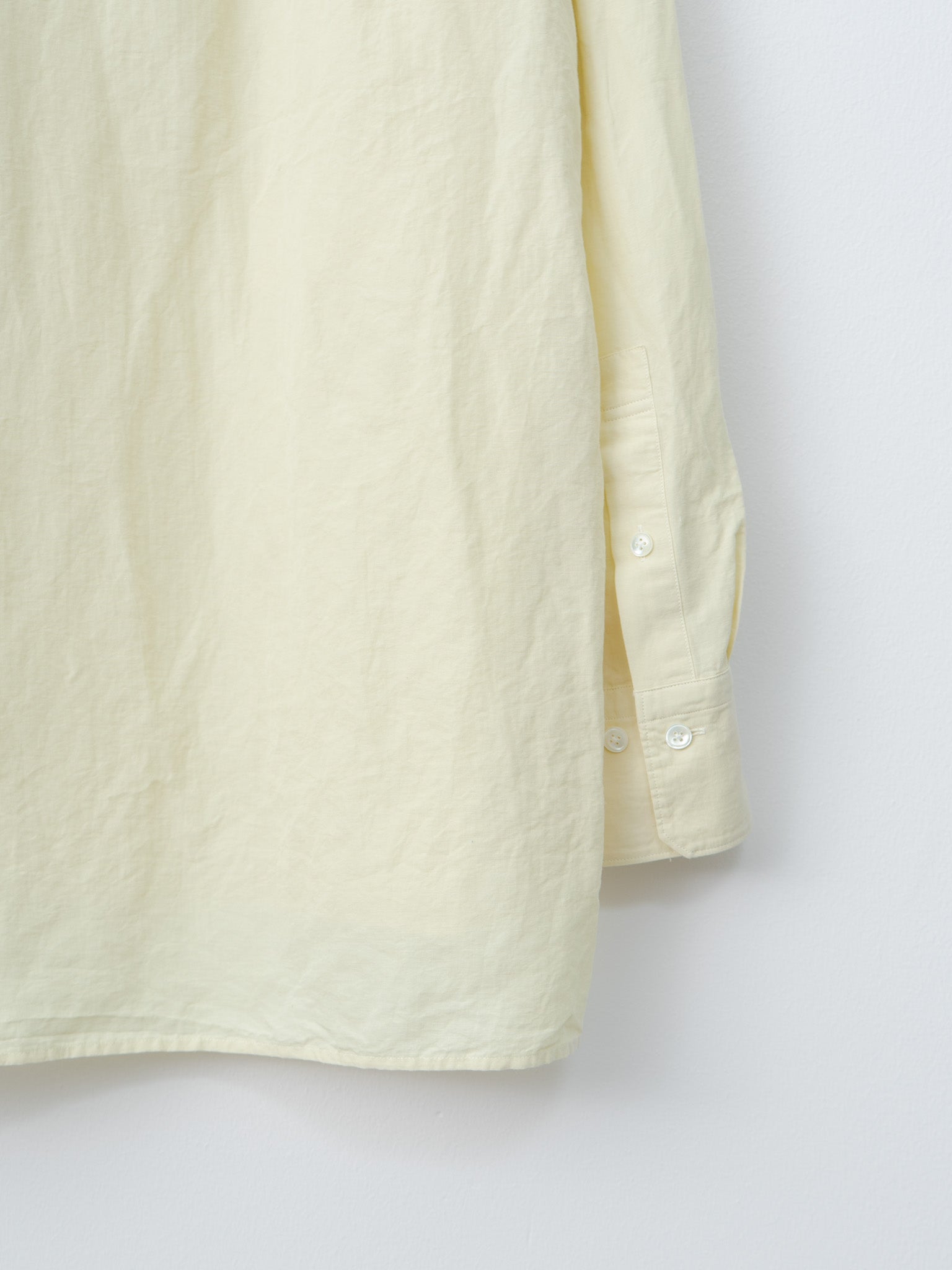 Namu Shop - Yleve Cotton Ramy Broad Shirt Jacket - Butter