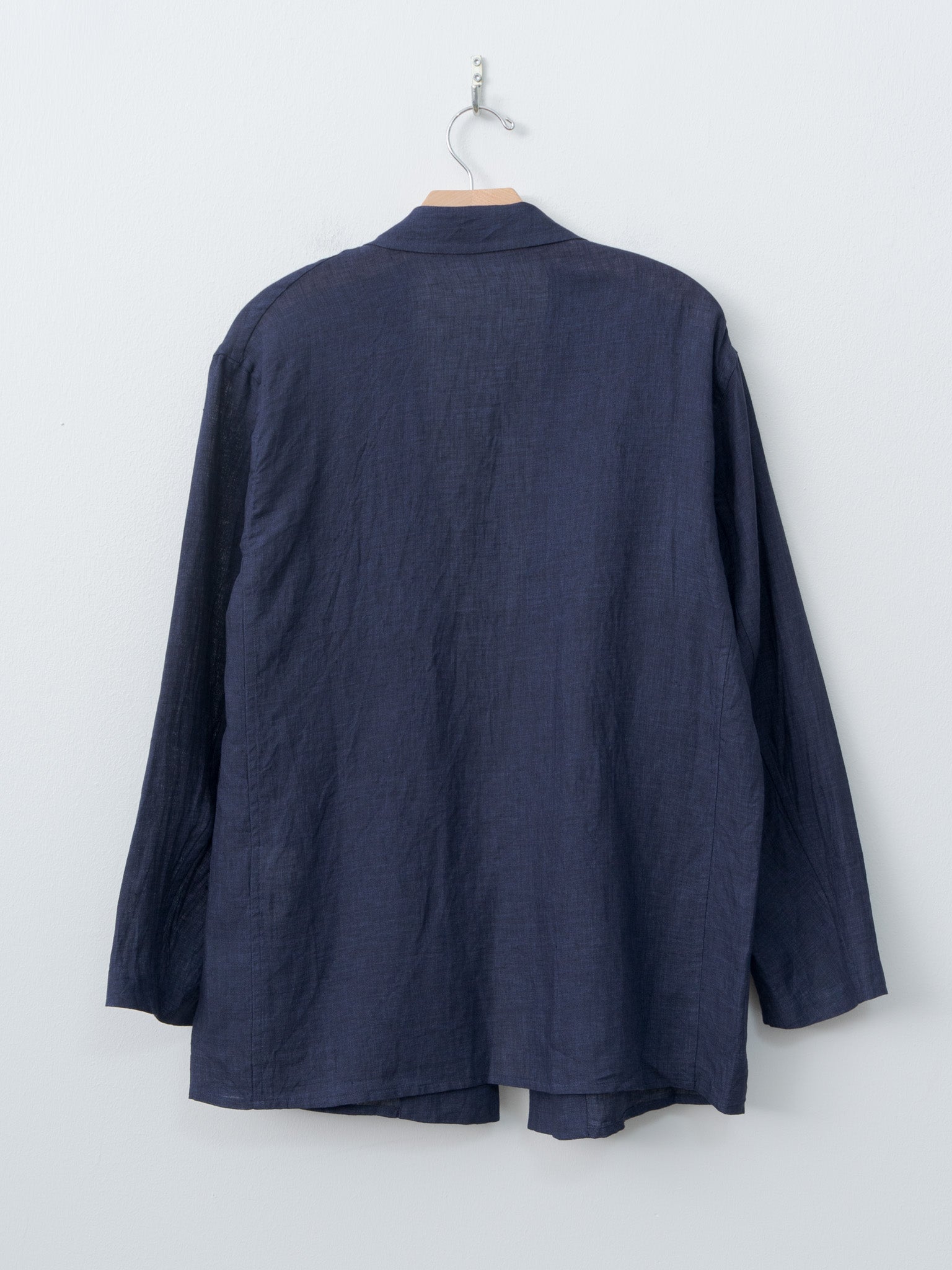 Namu Shop - Yleve Linen Poplin Jacket - Navy