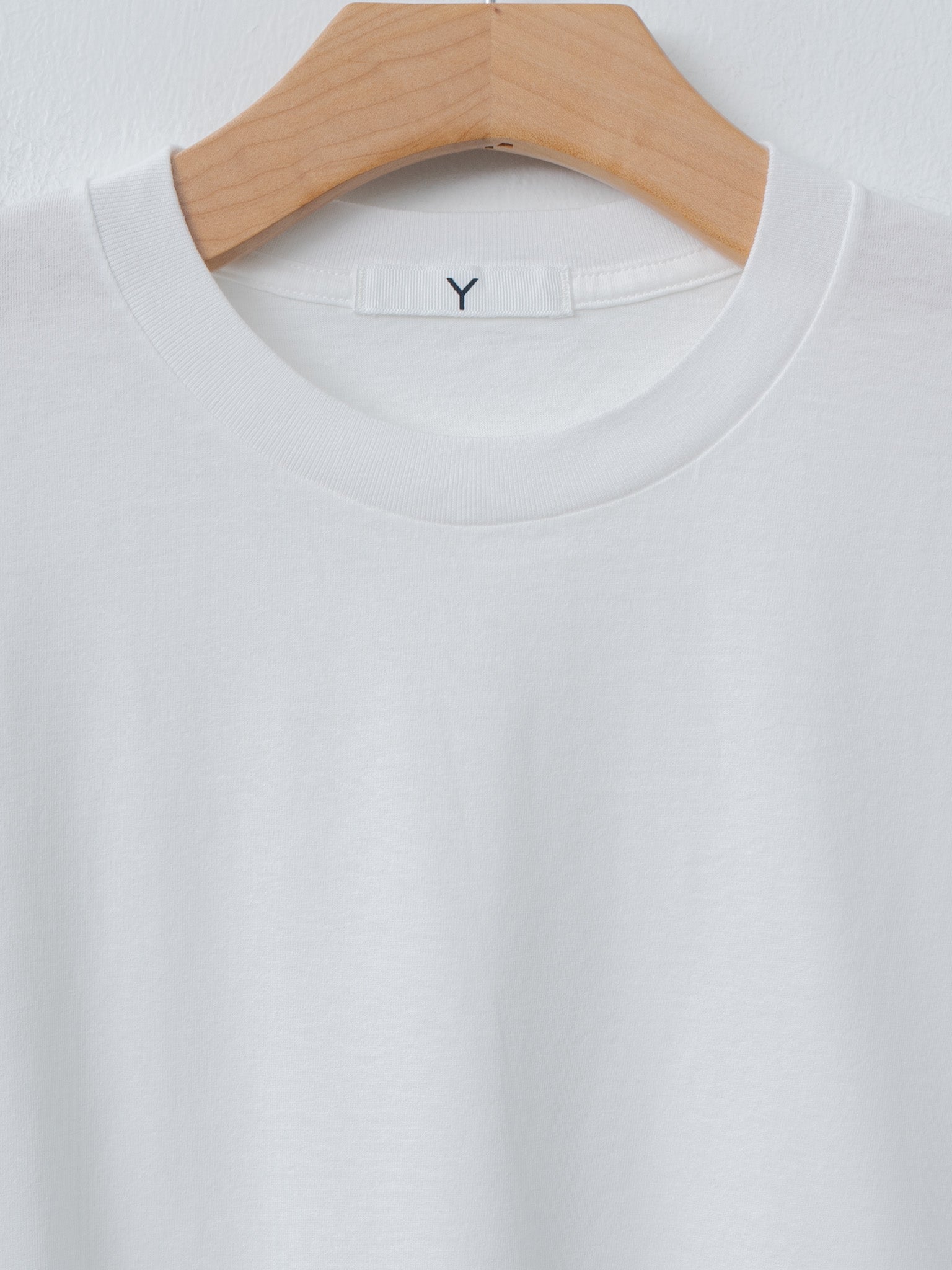 Namu Shop - Y Organic Cotton Jersey S/S Tee - White