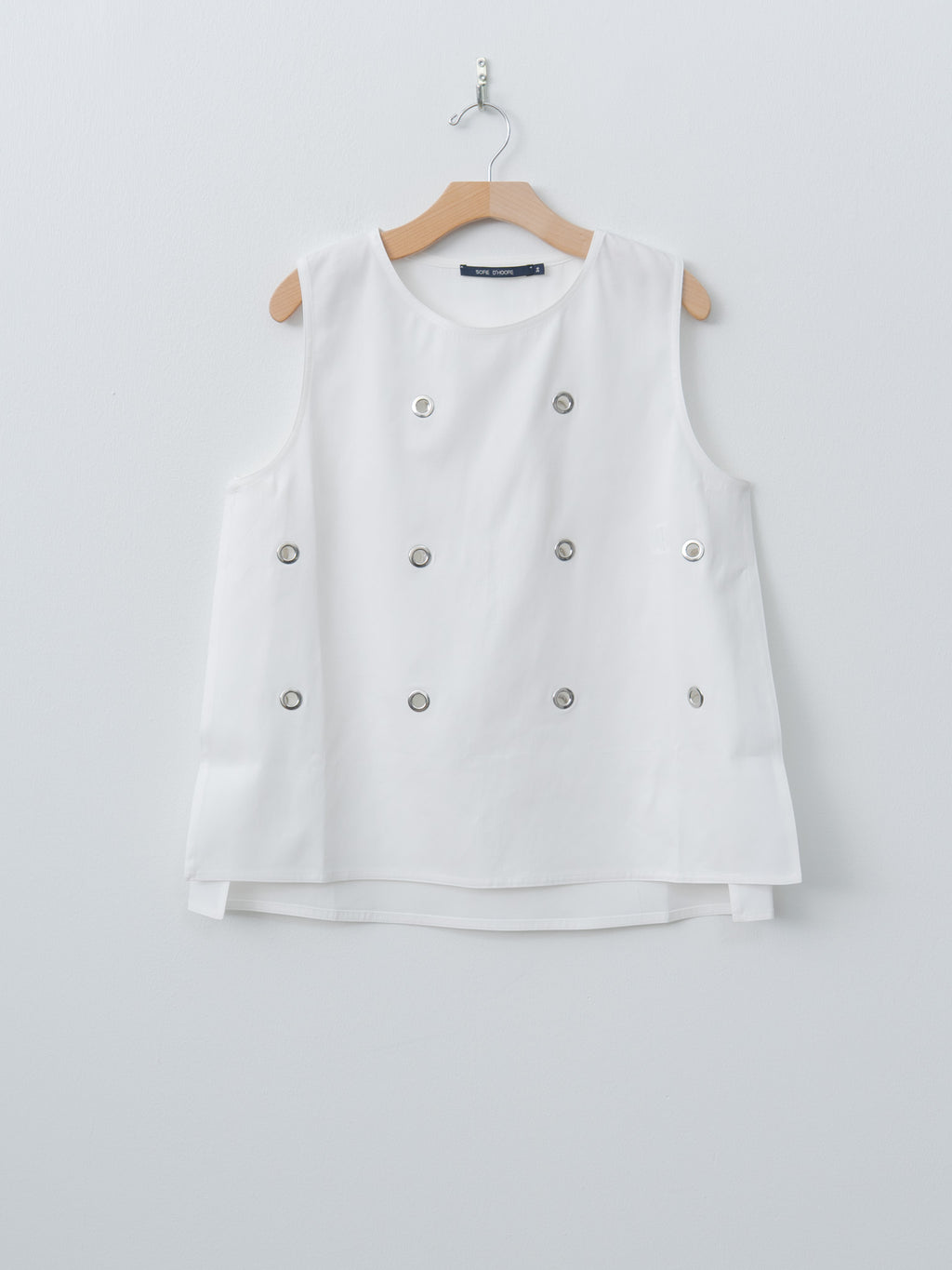 Namu Shop - Sofie D'Hoore Brody Top EYELET - Off White