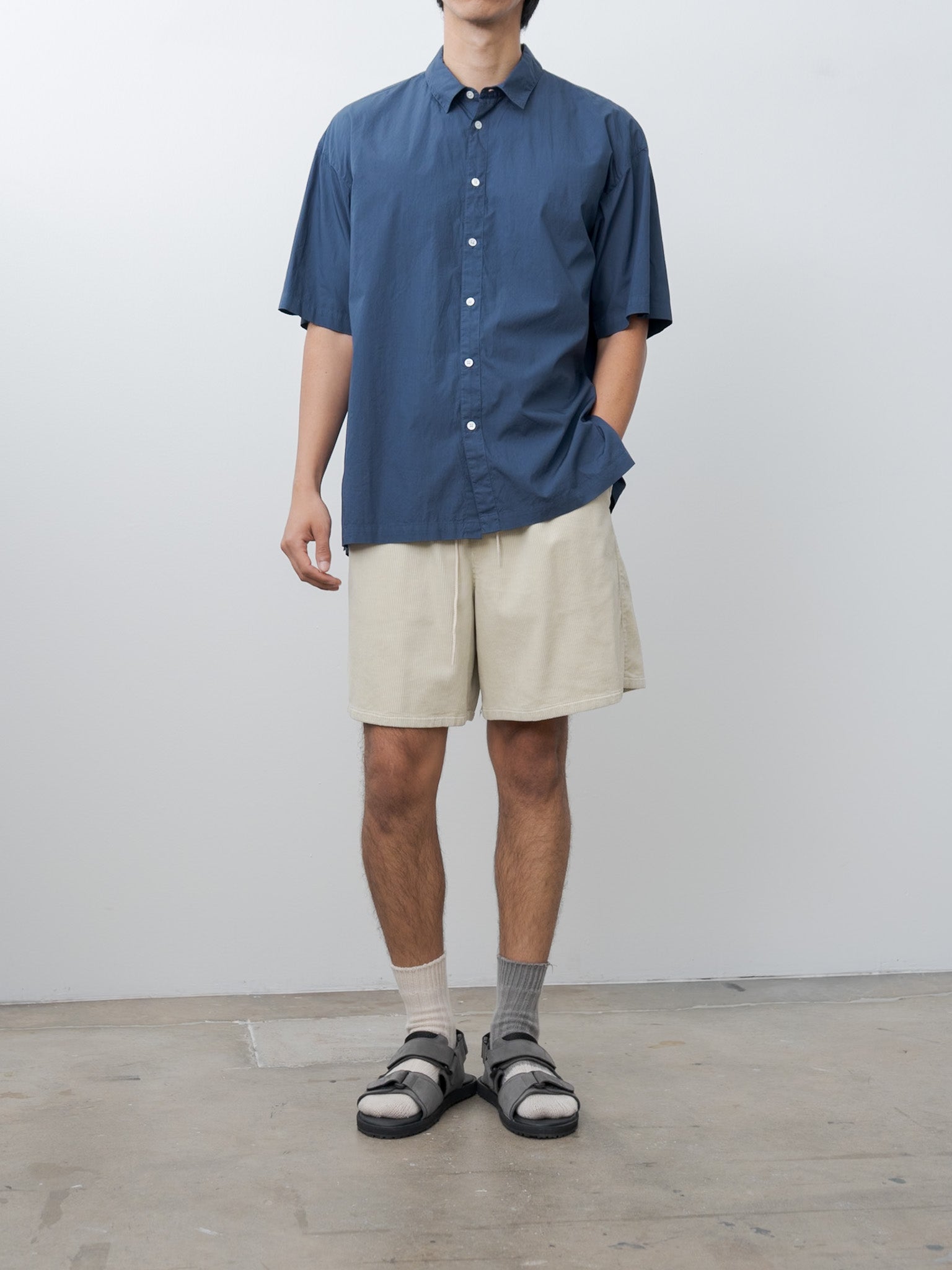 Namu Shop - Yleve Organic Cotton Corduroy Shorts - Butter