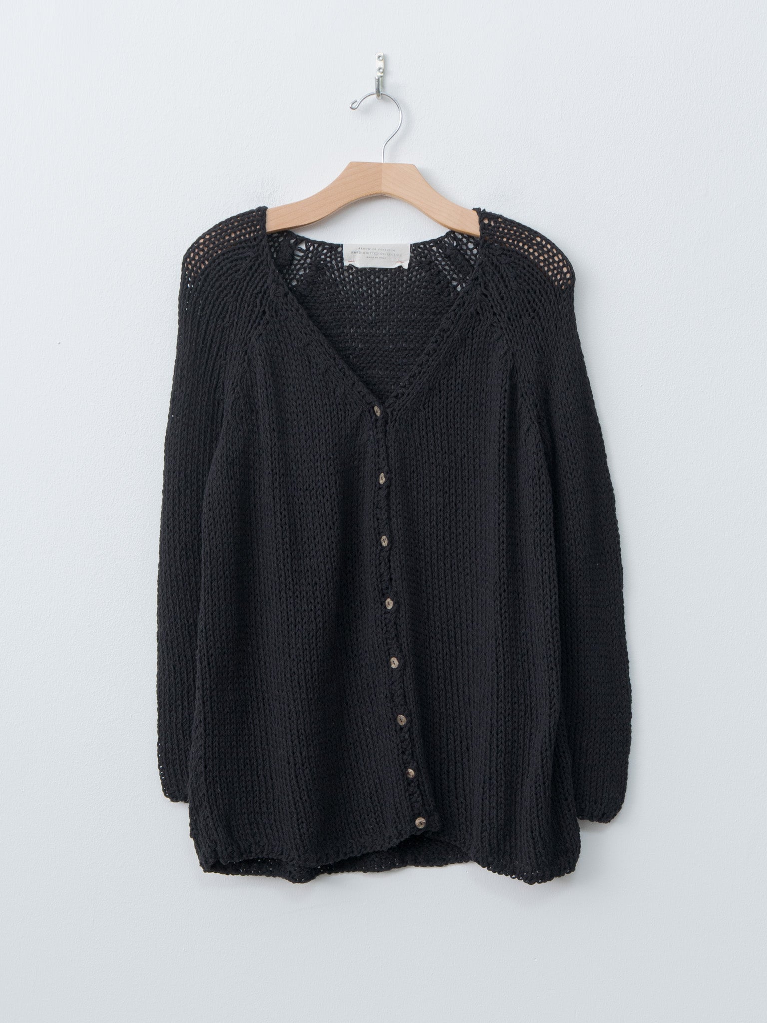 Namu Shop - Album di Famiglia HK Cardigan SB - Black
