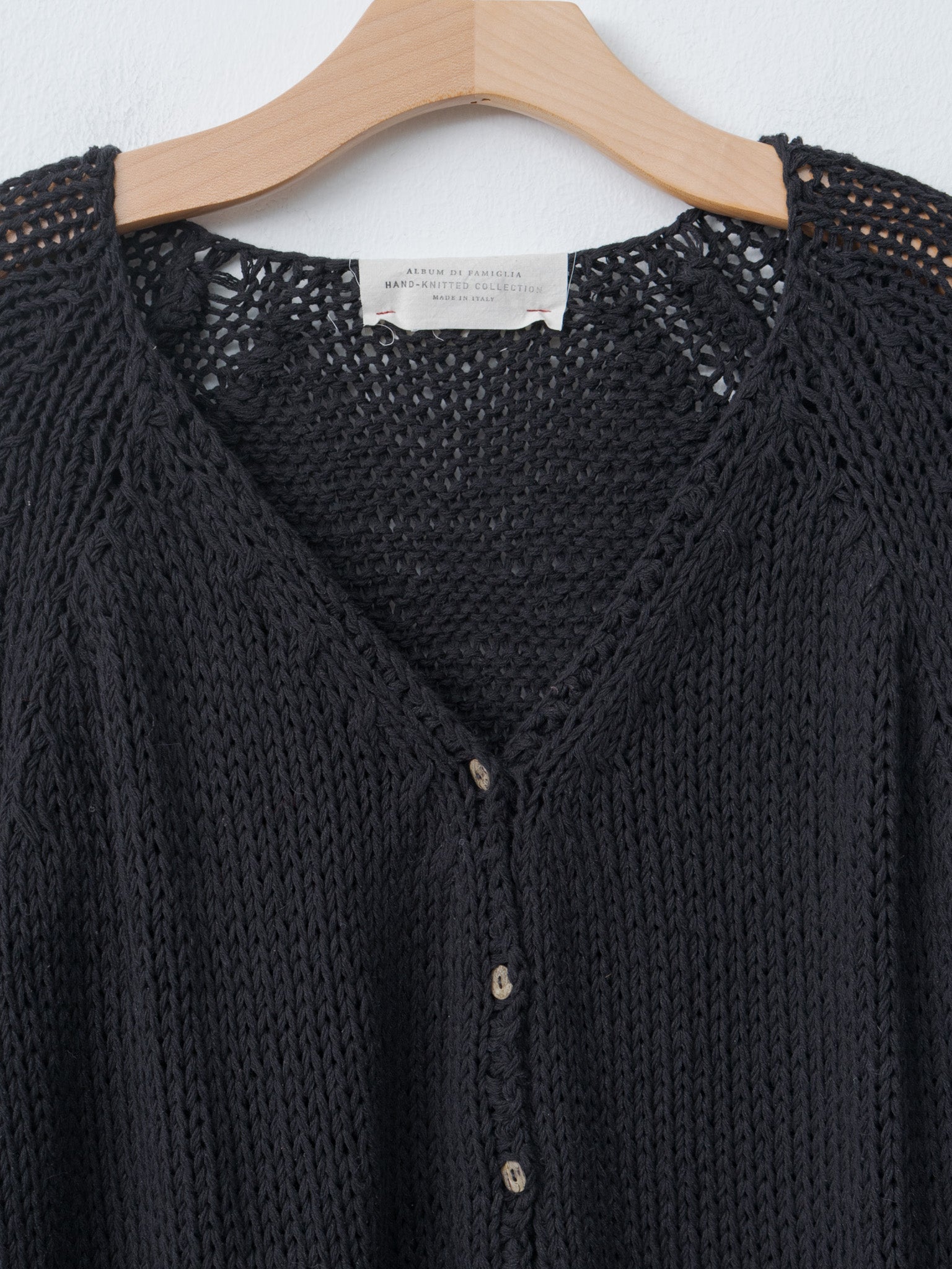 Namu Shop - Album di Famiglia HK Cardigan SB - Black