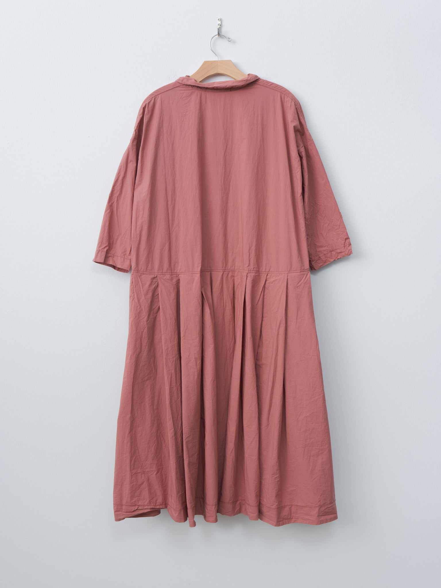 Namu Shop - Album di Famiglia Pleated Collar Dress TC - Coral
