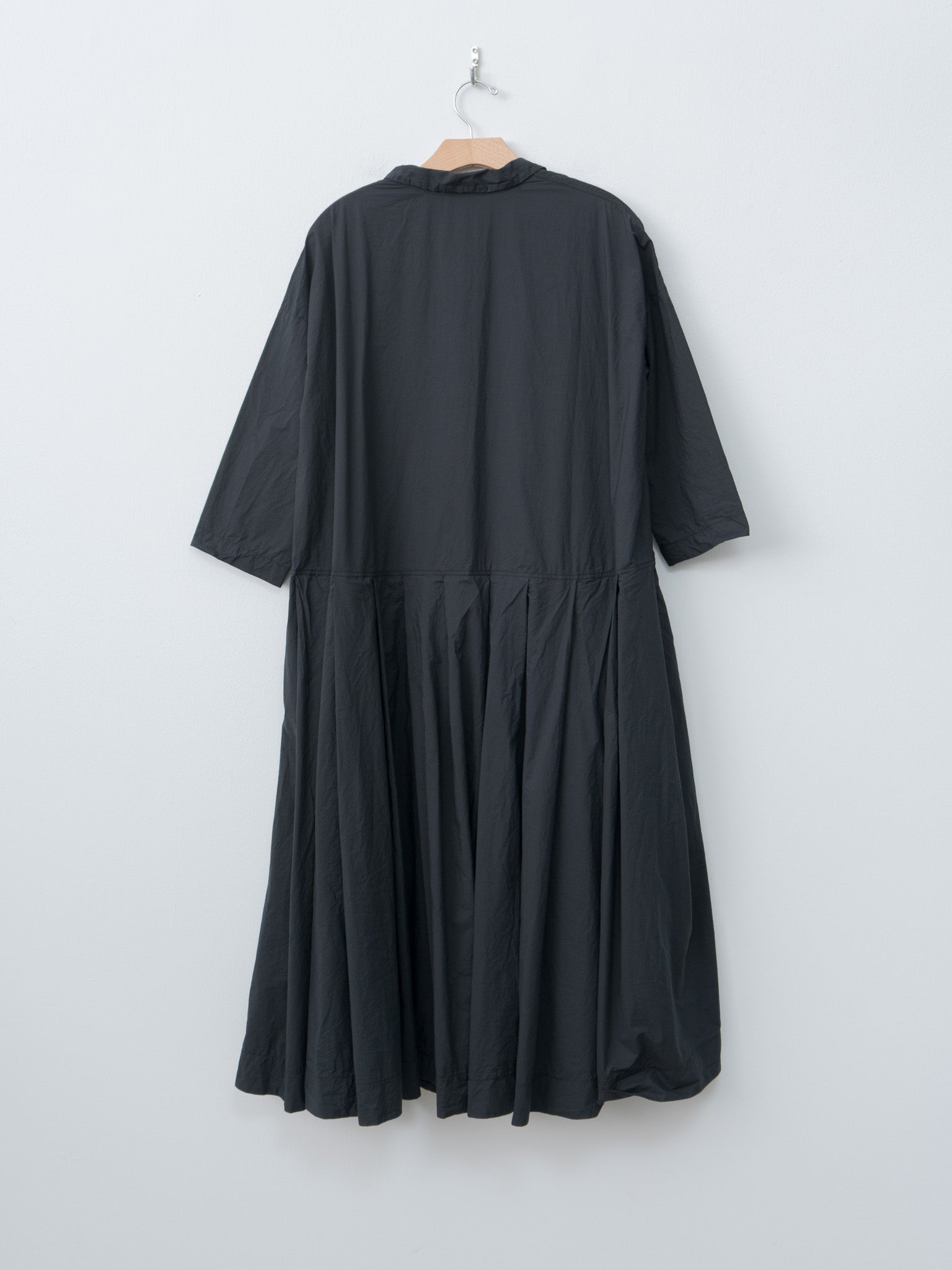 Namu Shop - Album di Famiglia Pleated Collar Dress TC - Black
